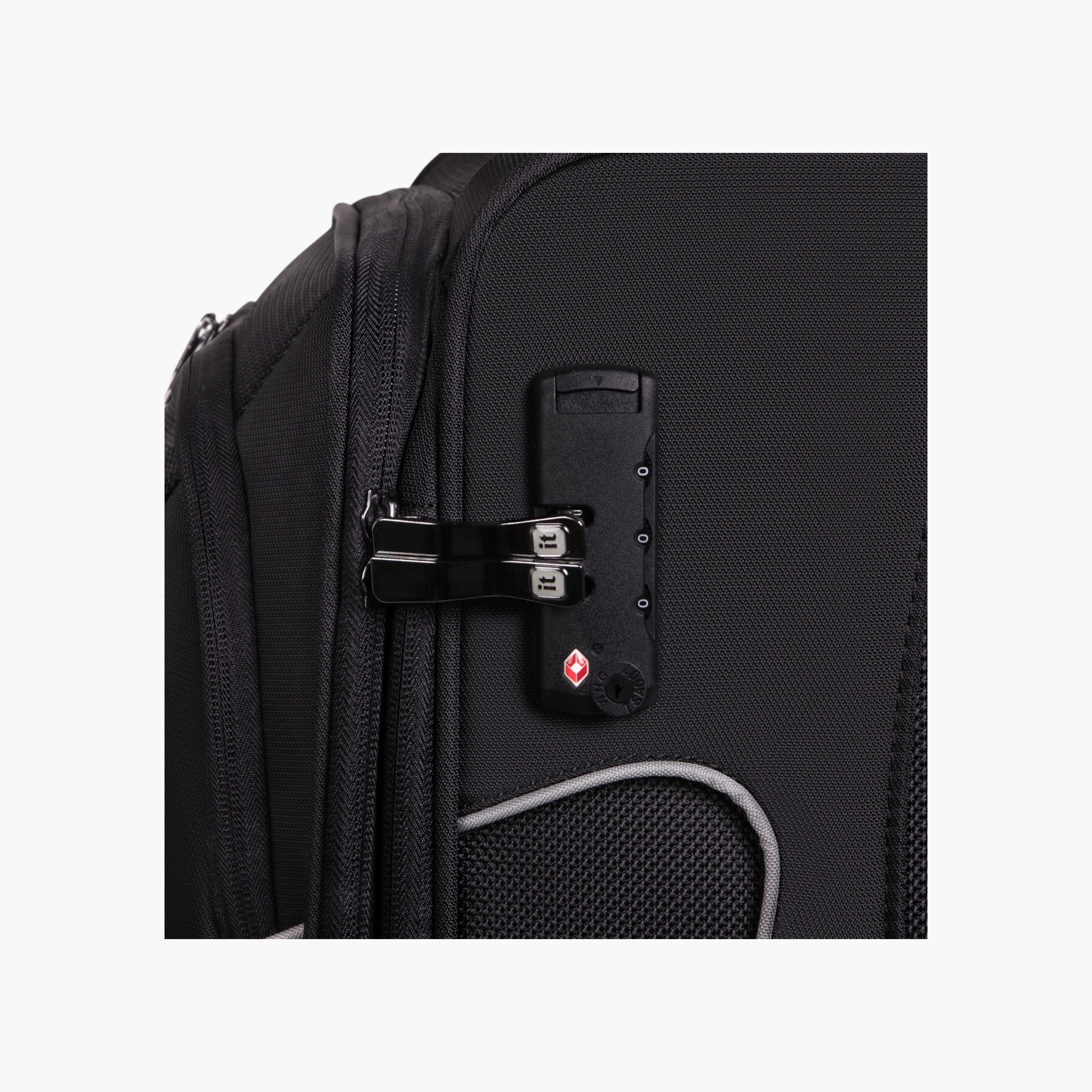 IT 4-Wheel Softcase Cabin Trolley Bag with Retractable Handle - 20 Inches - Check-In Bag-travel-luggagesandbags-luggage-image-6