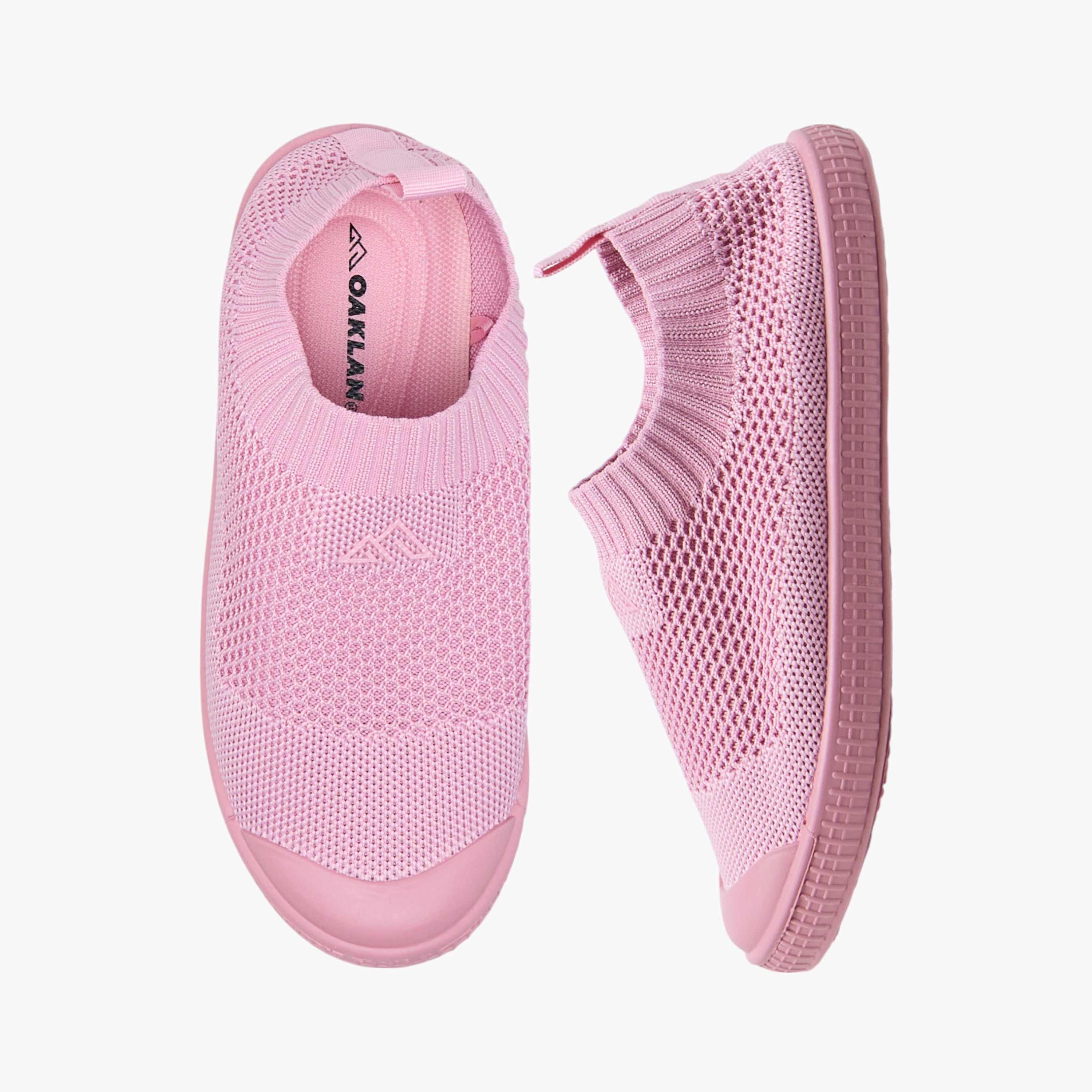 Oaklan by Shoexpress Textured Slip-On Sports Shoes-girls-shoes-sports-image-1