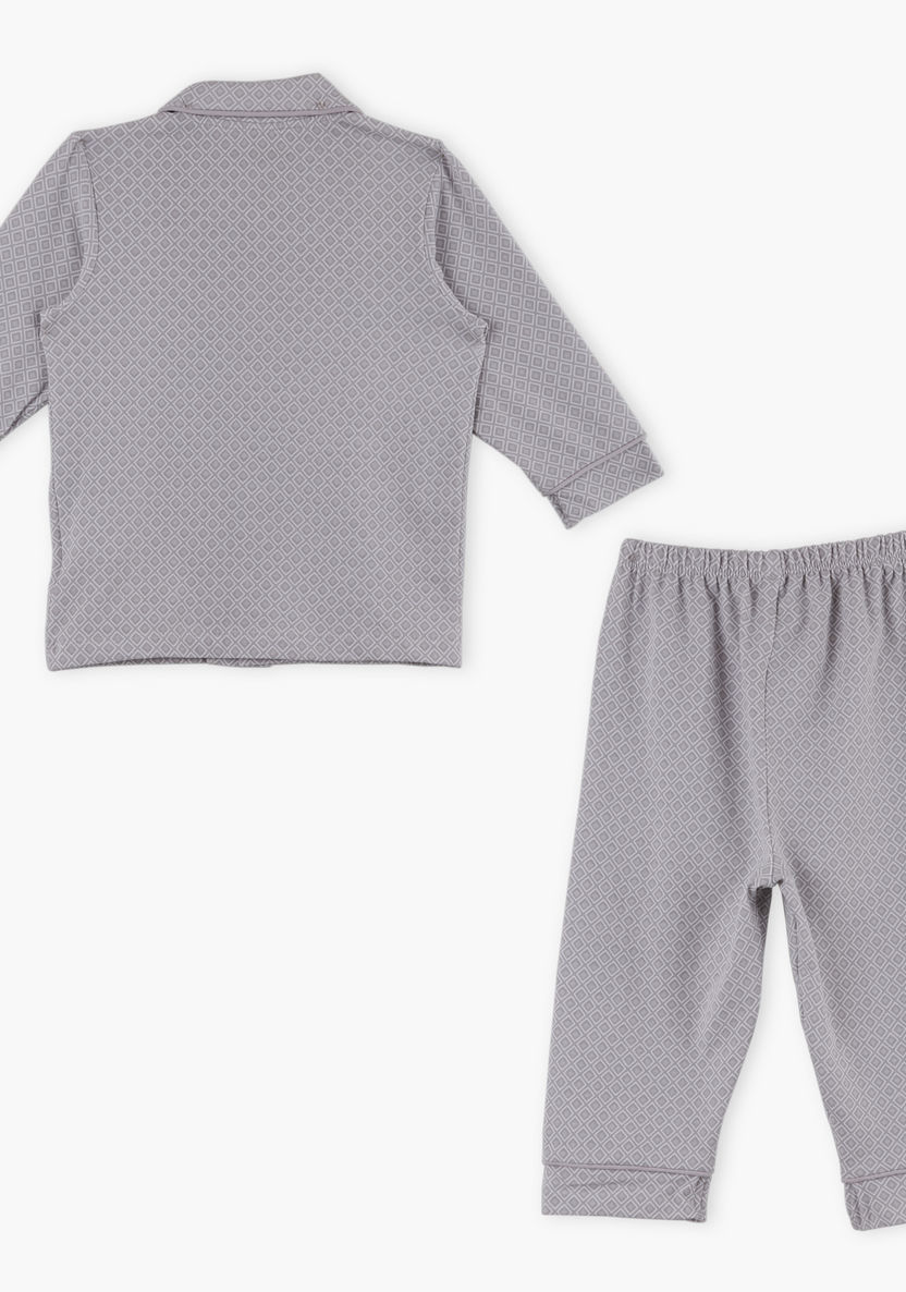 Giggles Printed Shirt and Pyjama Set-Multipacks-image-1