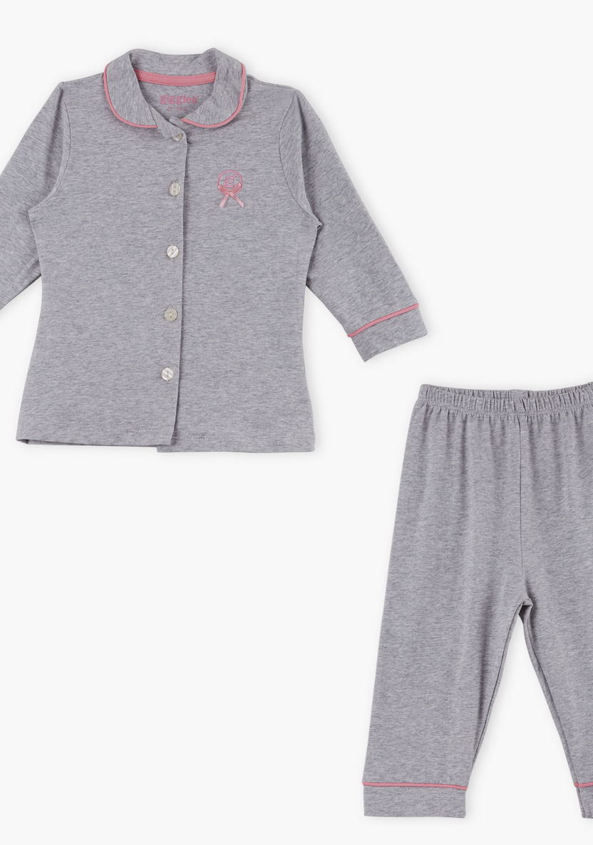 Giggles Shirt and Pyjama Set-Pyjama Sets-image-0
