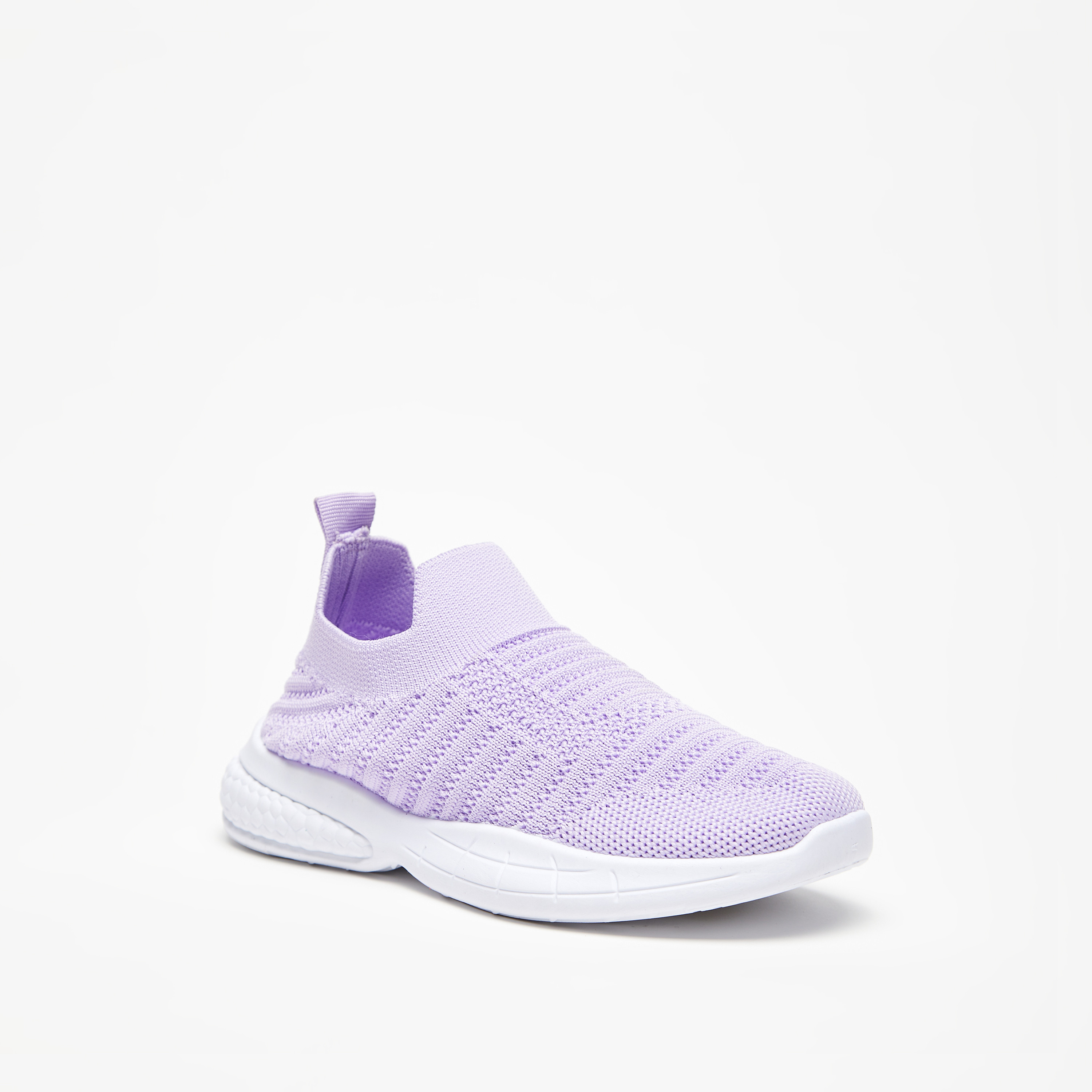 Buy Textured Slip On Trainer Shoes Online for Girls Centrepoint UAE