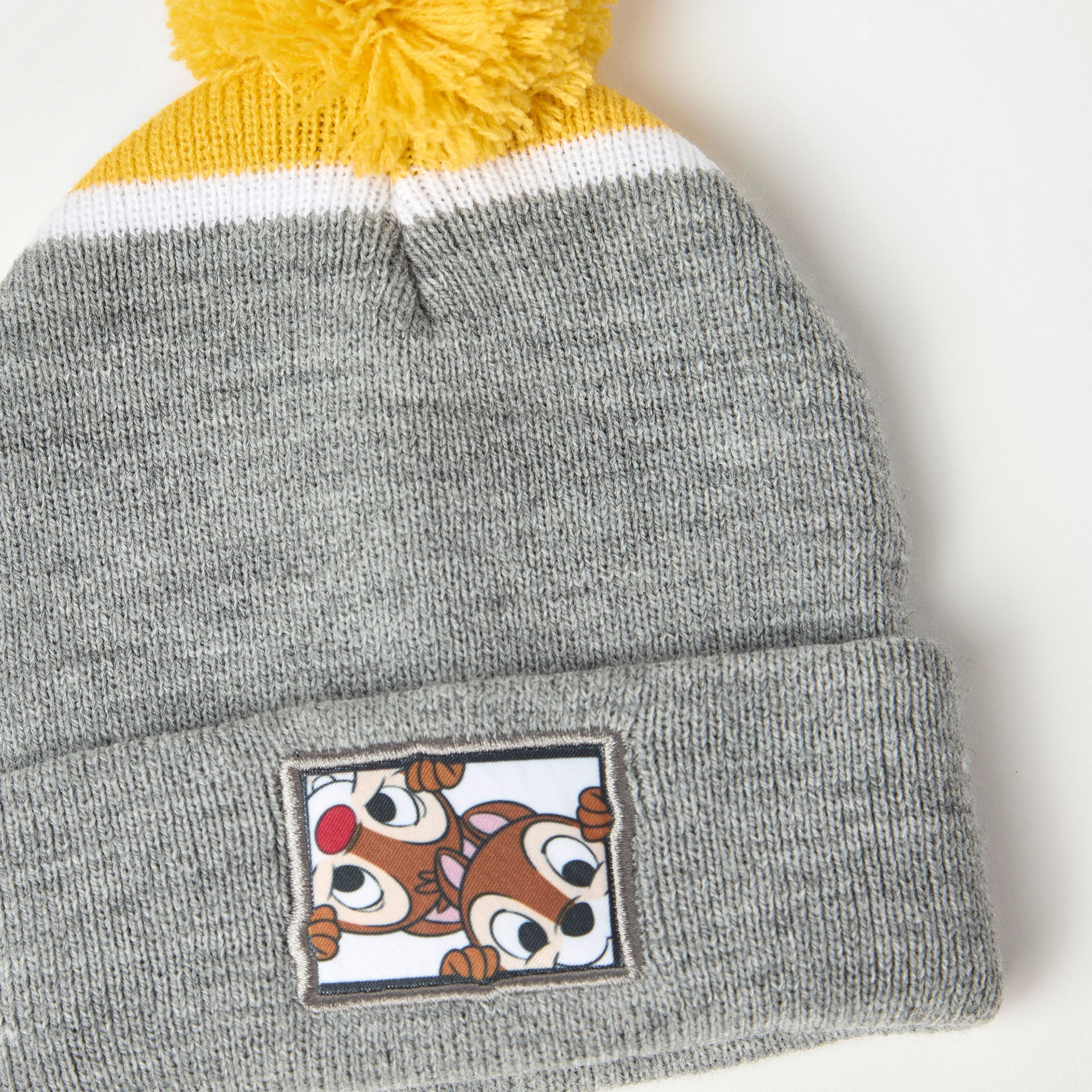 Disney Bambi Applique Beanie Cap with Pom Pom Detail-baby-girls-accessories-caps-image-3
