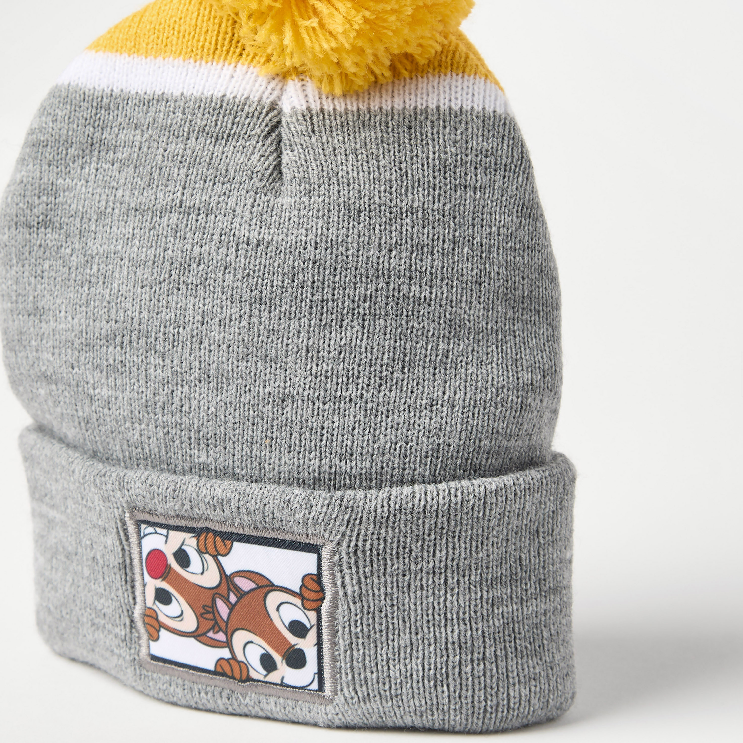 Disney Bambi Applique Beanie Cap with Pom Pom Detail-baby-girls-accessories-caps-image-4
