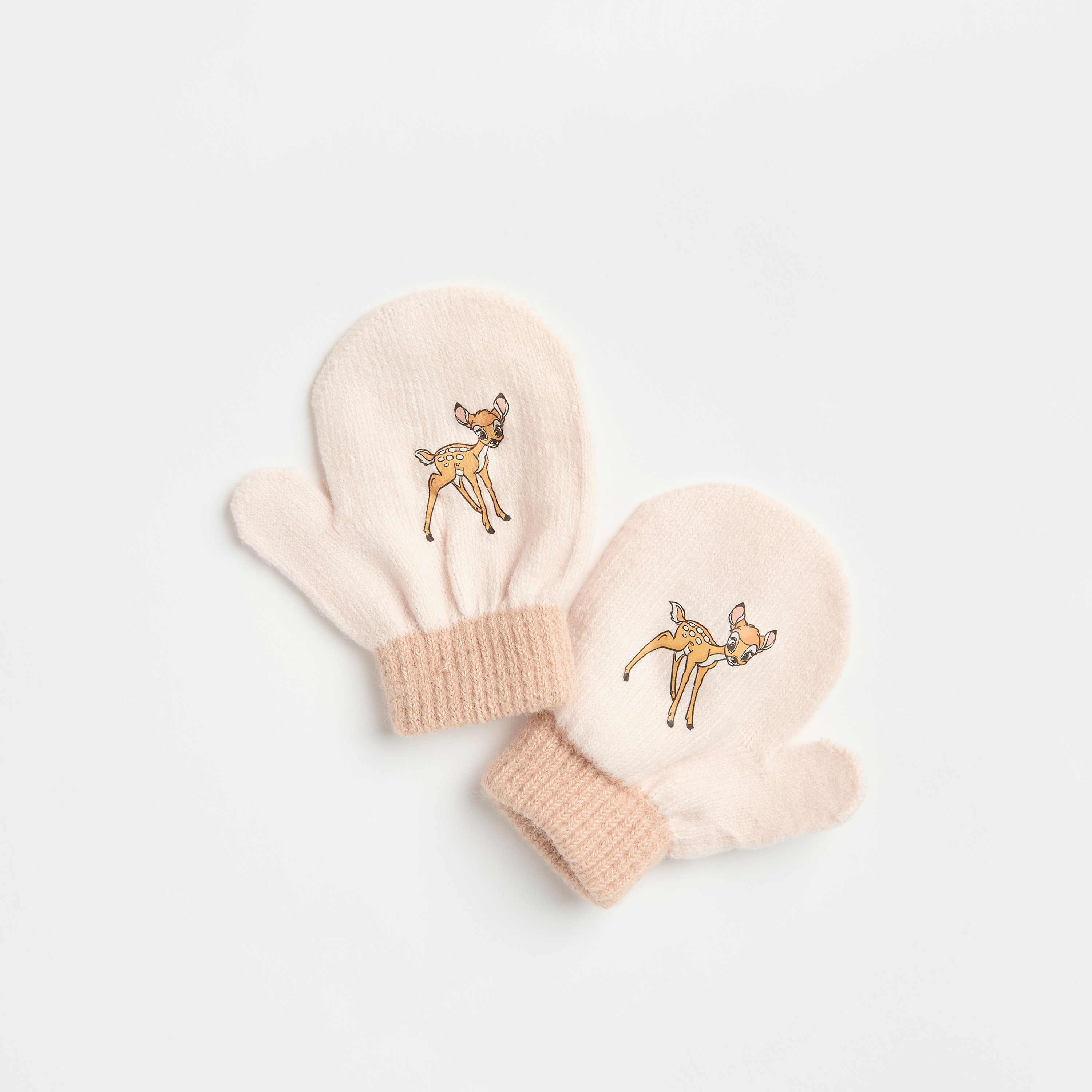Disney 2-Piece Bambi Embroidered Beanie Cap and Gloves Set-baby-girls-accessories-caps-image-3