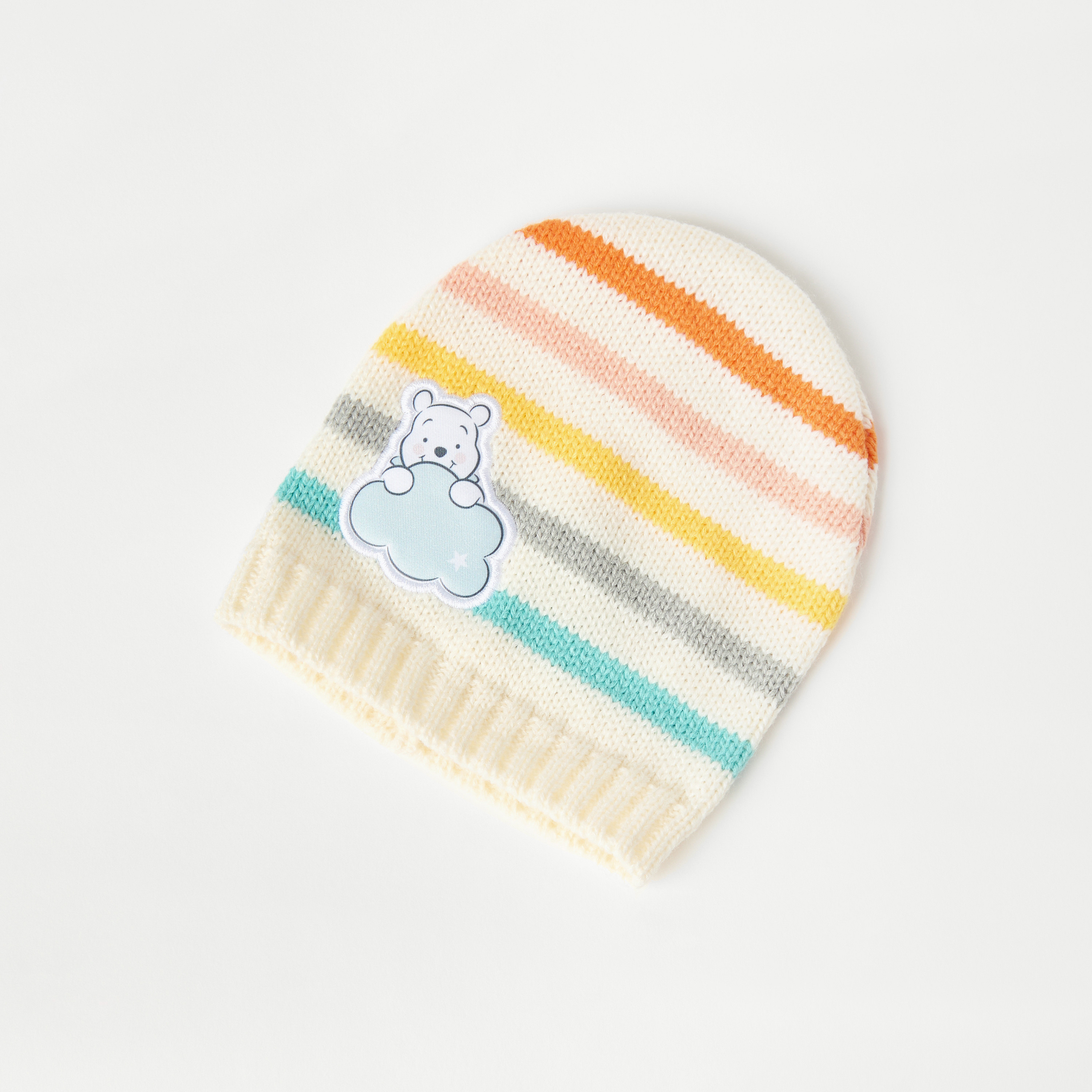 Disney Winnie-The-Pooh Detail Cap and Glove Set-baby-boys-accessories-caps-image-2