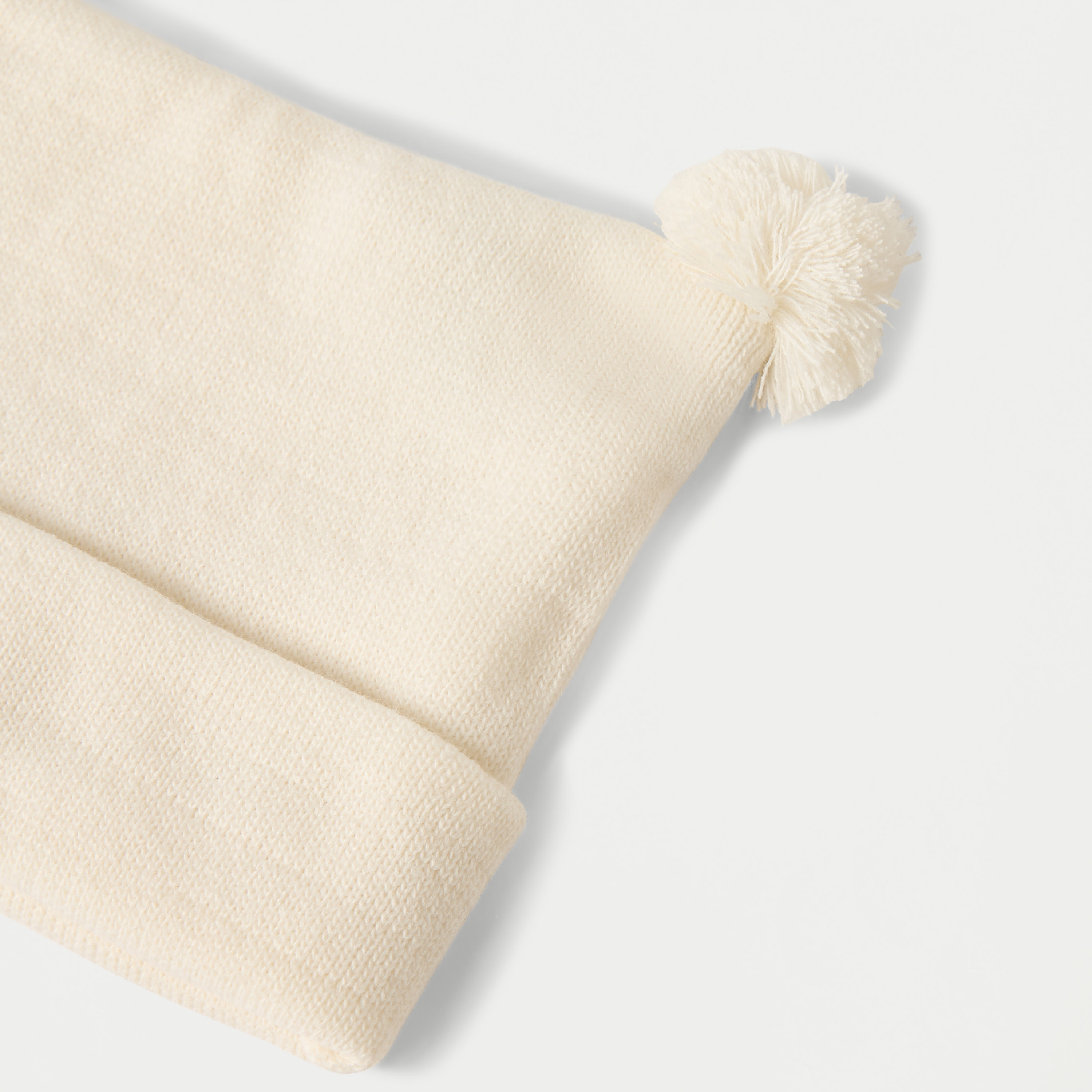 Juniors Solid Beanie Cap with Pom Pom Detail-baby-boys-accessories-caps-image-3