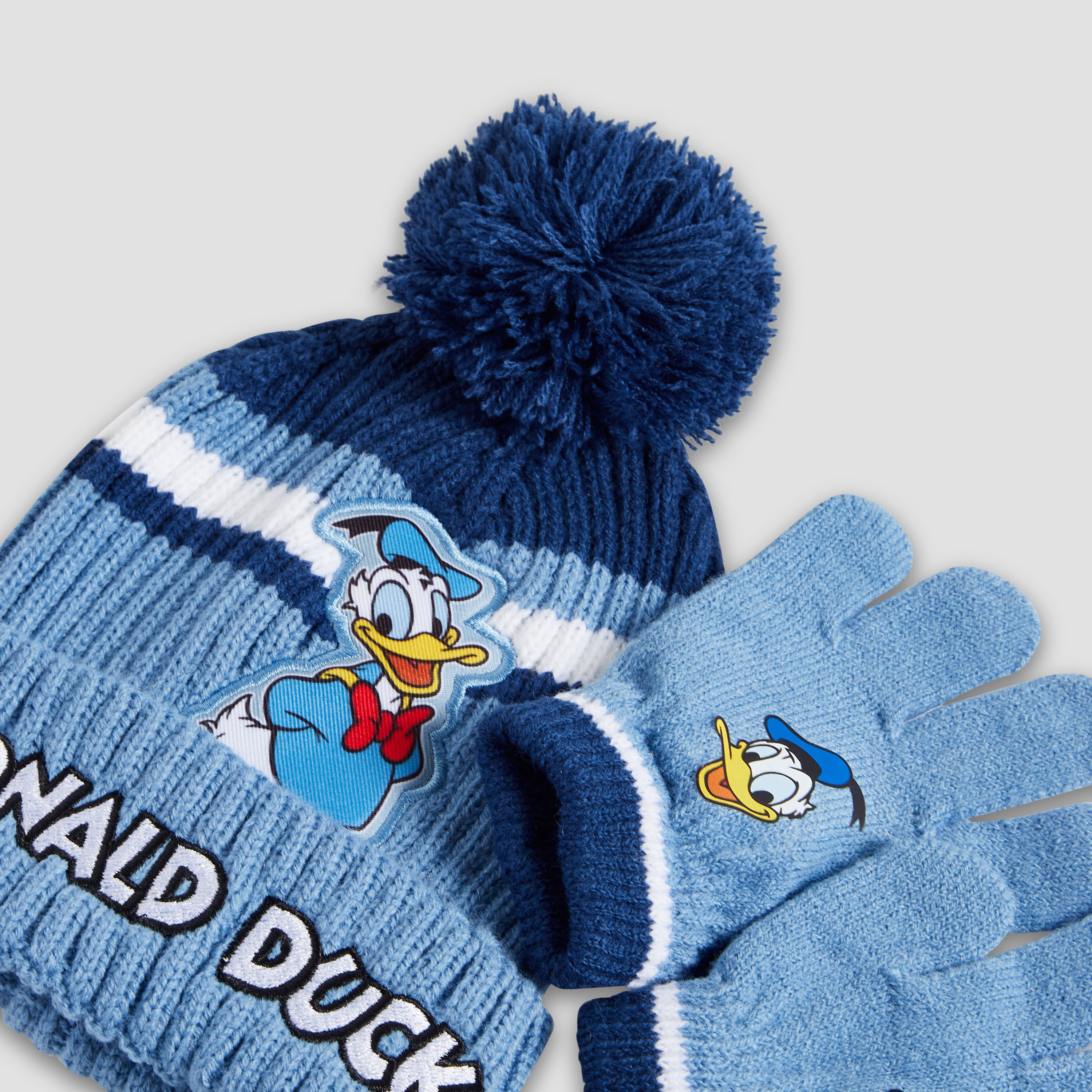 Disney Boys Winter Beanie and Gloves with Donald Duck Print - Cotton-baby-boys-clothing-winterwear-winteraccessories-image-6