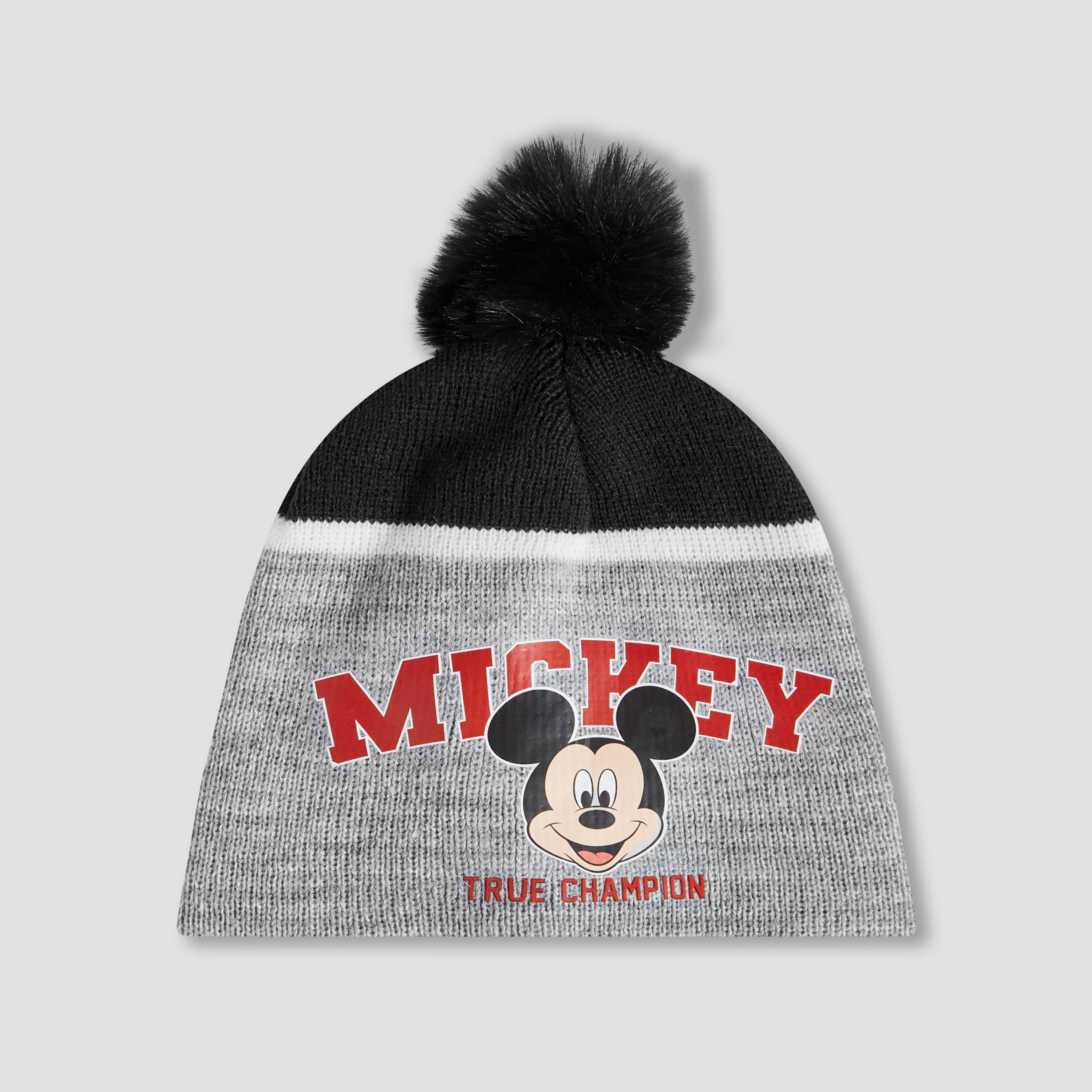 Disney Boys Winter Gloves and Beanie with Mickey Mouse Print - Cotton-baby-boys-clothing-winterwear-winteraccessories-image-2