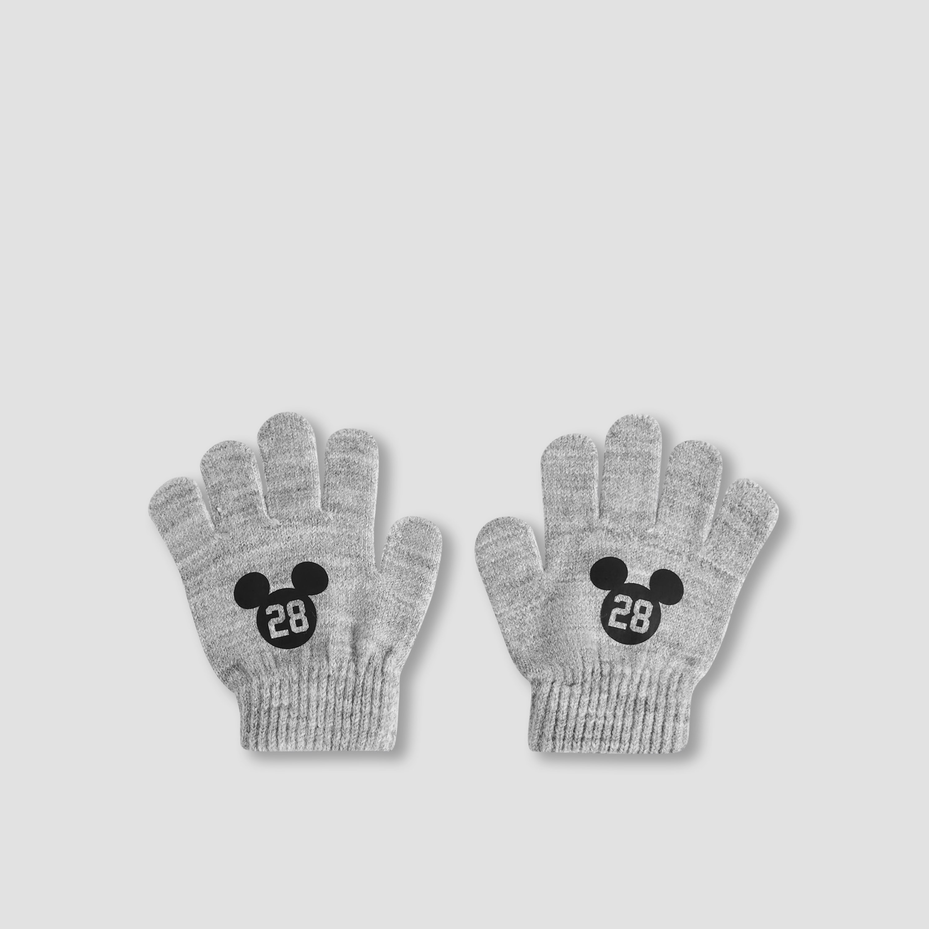 Disney Boys Winter Gloves and Beanie with Mickey Mouse Print - Cotton-baby-boys-clothing-winterwear-winteraccessories-image-4