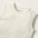 Giggles Textured Sleeveless Bodysuit with Button Closure-Bodysuits-thumbnailMobile-1