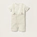 Giggles Checked Romper with Round Neck and Short Sleeves-Rompers%2C Dungarees and Jumpsuits-thumbnail-0