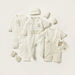 Giggles Checked Romper with Round Neck and Short Sleeves-Rompers%2C Dungarees and Jumpsuits-thumbnail-4