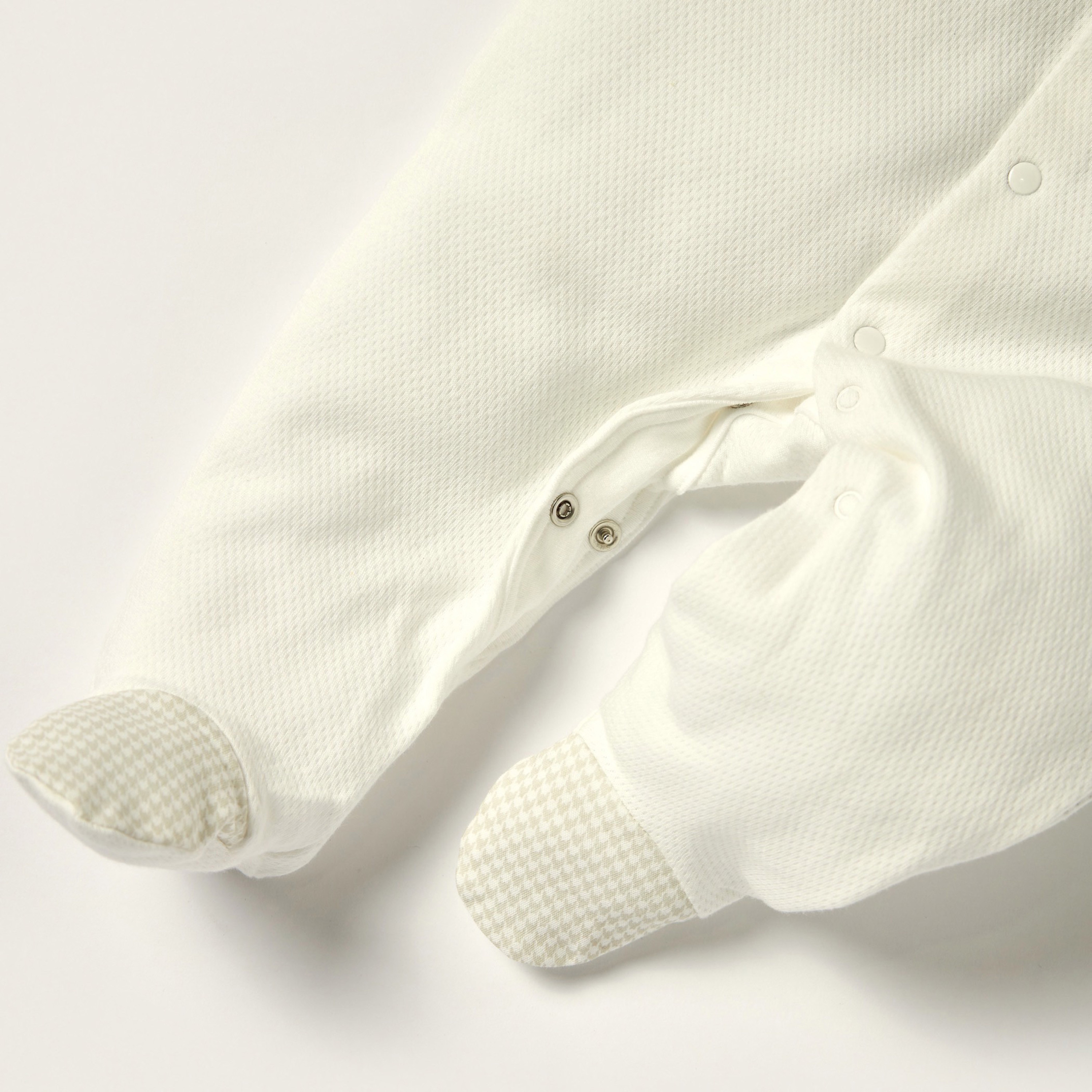Giggles Embroidered Closed Feet Sleepsuit with Collared Neck-baby-boys-clothing-nightwear-sleepsuits-image-4