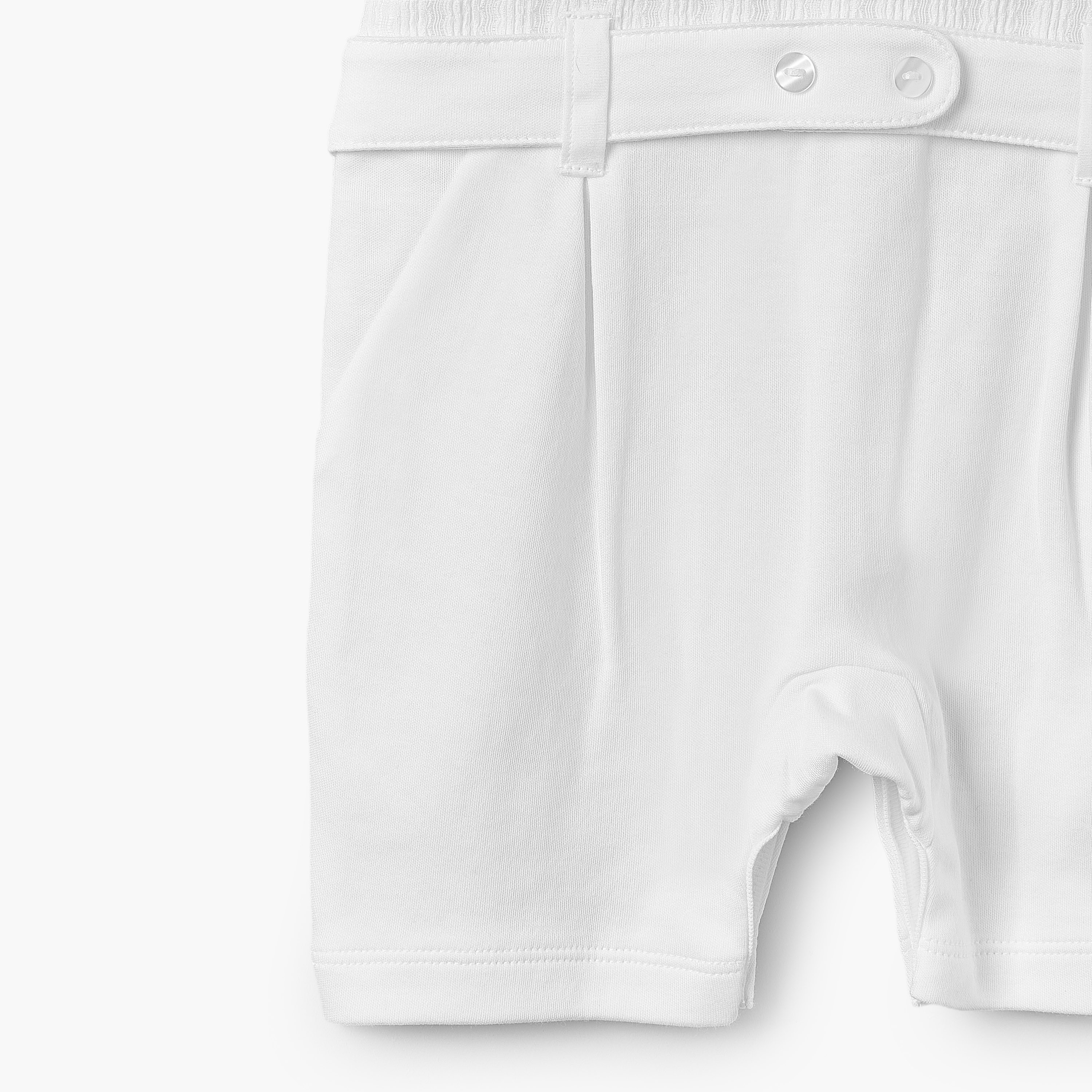 رومبر بياقة بيتر بان وأكمام قصيرة وتصميم بارز من جيجلز-baby-boys-clothing-rompers-image-4