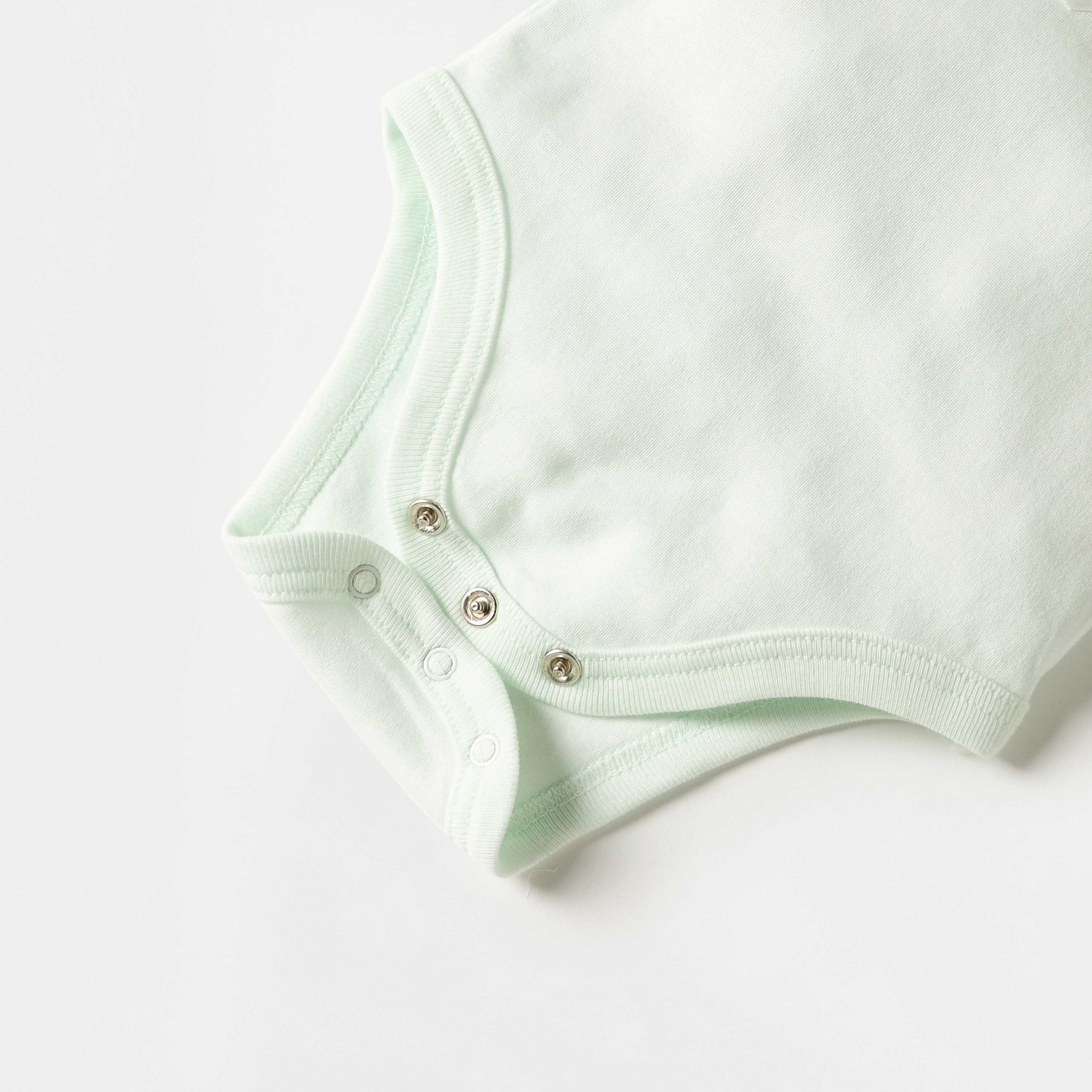 Giggles Panelled Strappy Bodysuit with Snap Button Closure-baby-girls-clothing-bodysuits-image-4