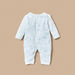 Giggles Printed Sleepsuit with Long Sleeves and Bow Applique-Sleepsuits-thumbnail-3