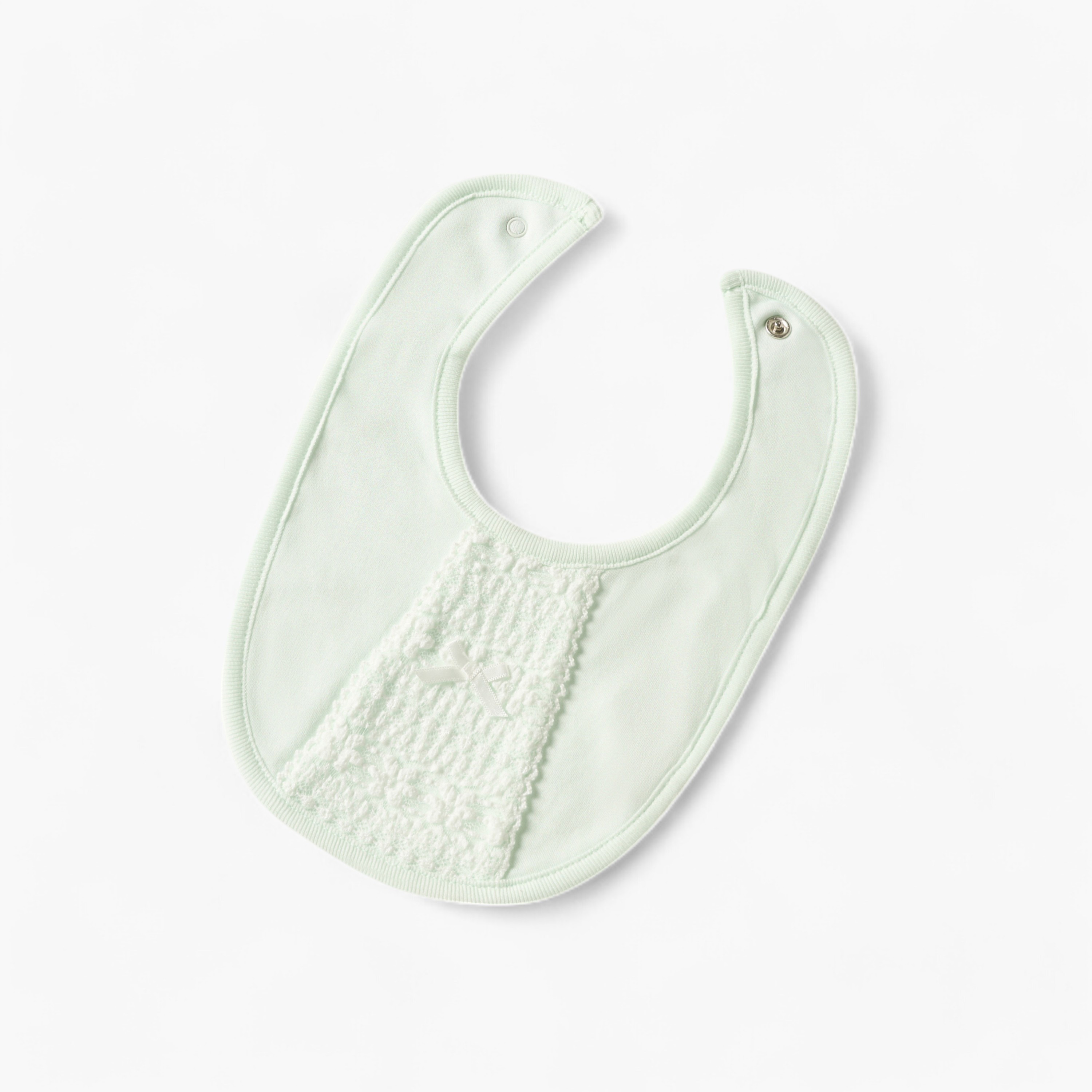 Giggles Panelled Bib with Snap Button Closure-baby-feeding-bibs-image-4