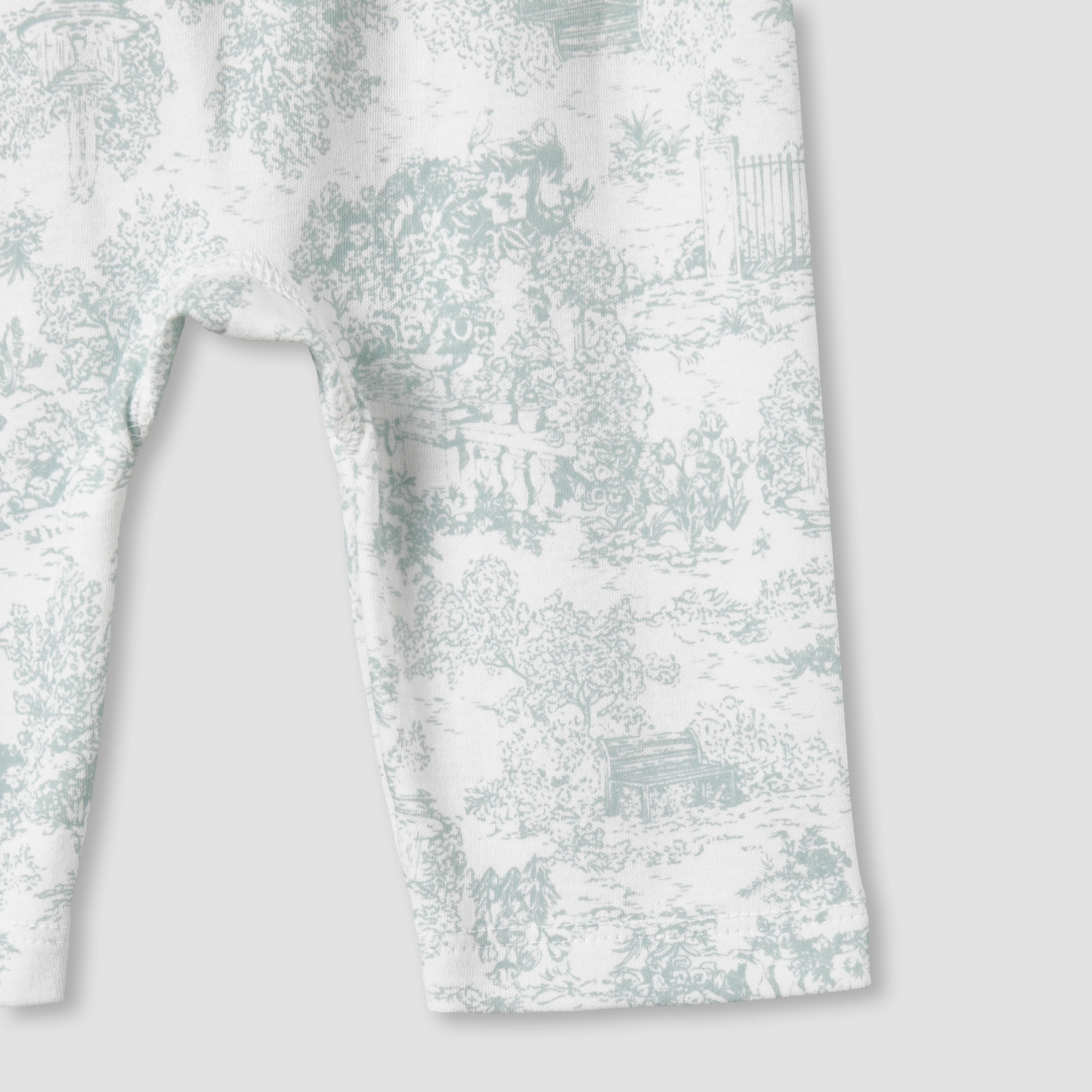 Giggles Cotton Ruffle Neck Long Sleeve Pyjama Set with Floral Embroidery-baby-girls-clothing-nightwear-pyjamasets-image-7