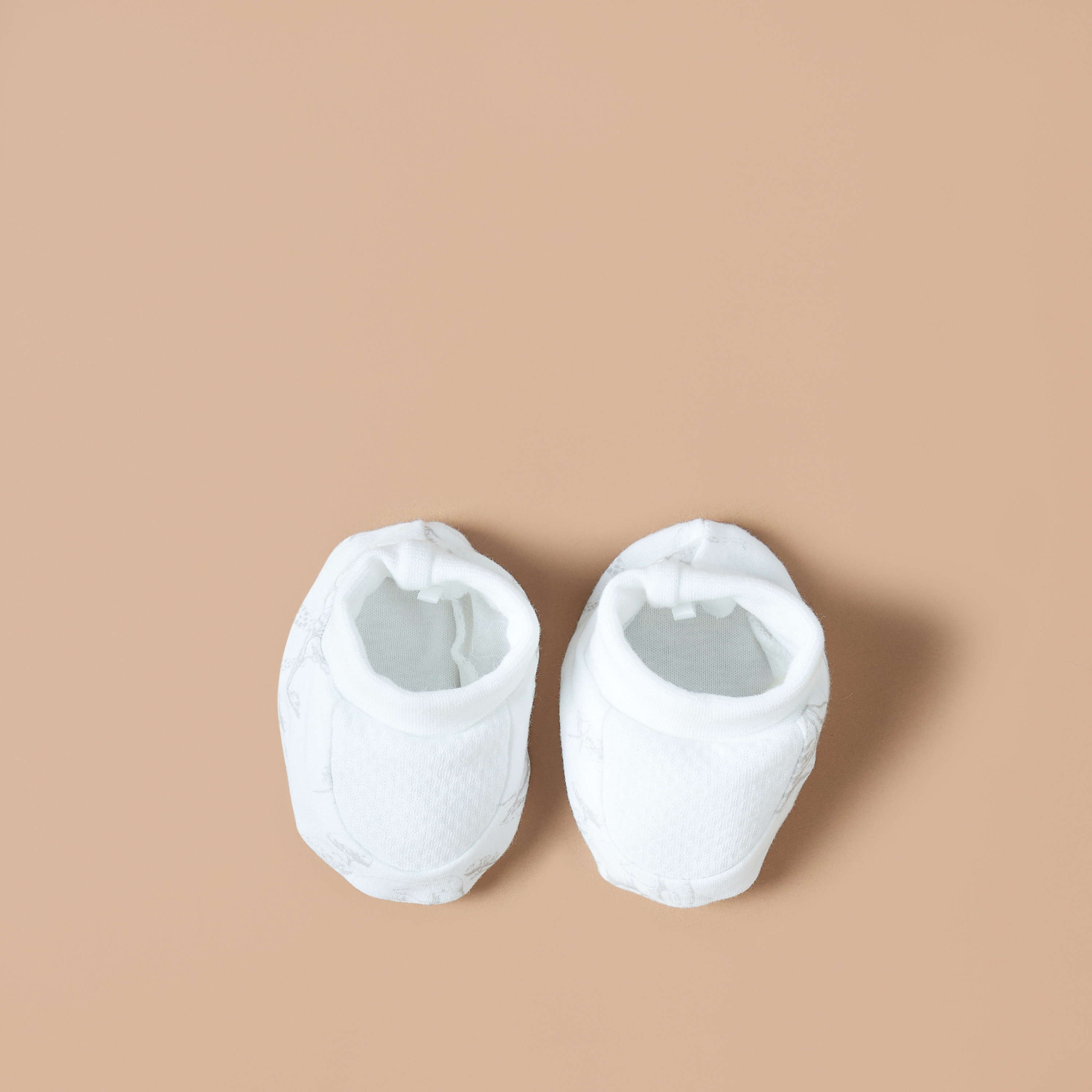 Giggles Savanna Print Slip-On Cotton Booties-baby-boys-shoes-booties-image-4