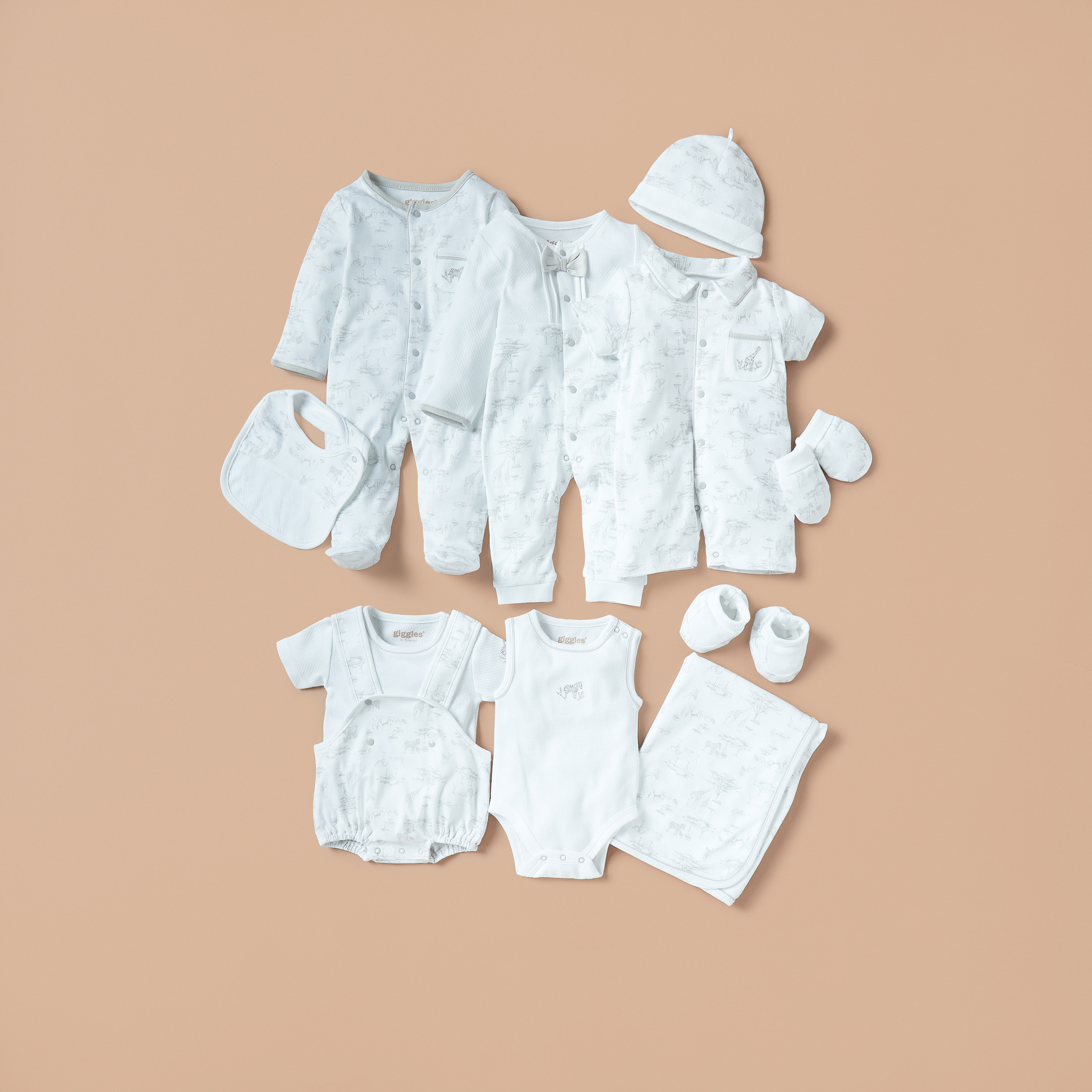 Giggles Savanna Print Slip-On Cotton Booties-baby-boys-shoes-booties-image-5