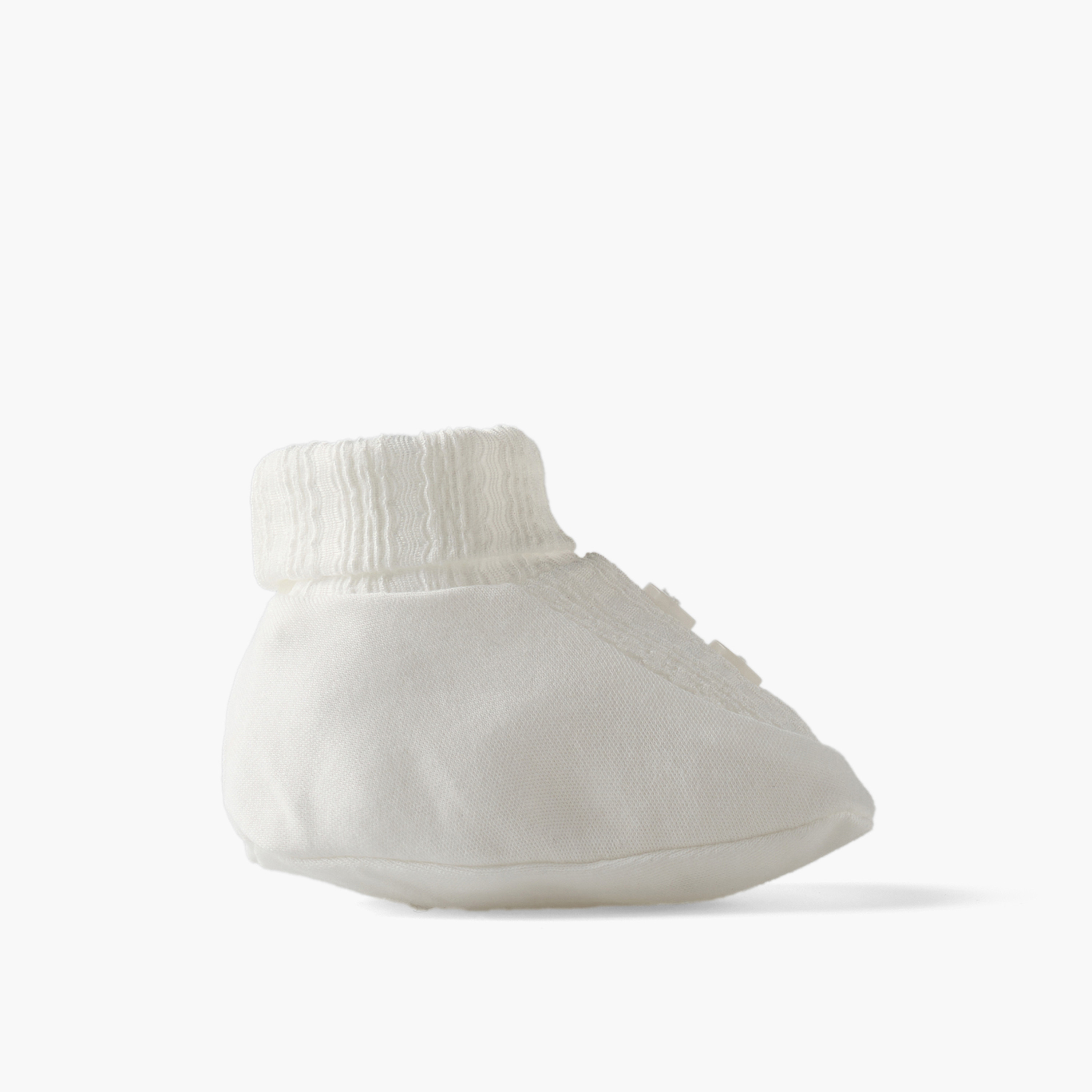 Giggles Booties with Rolled Hem-baby-boys-shoes-booties-image-3