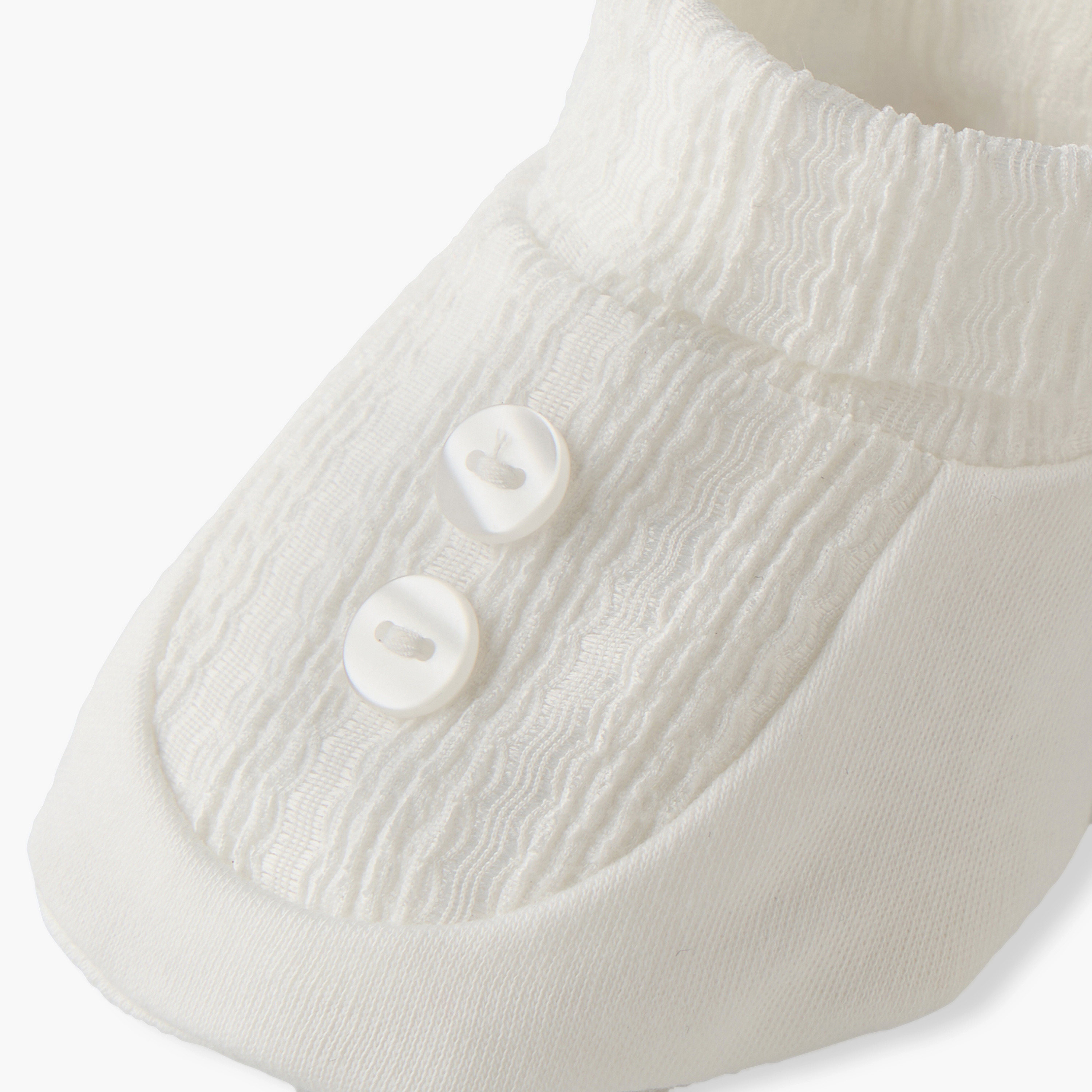 Giggles Booties with Rolled Hem-baby-boys-shoes-booties-image-4