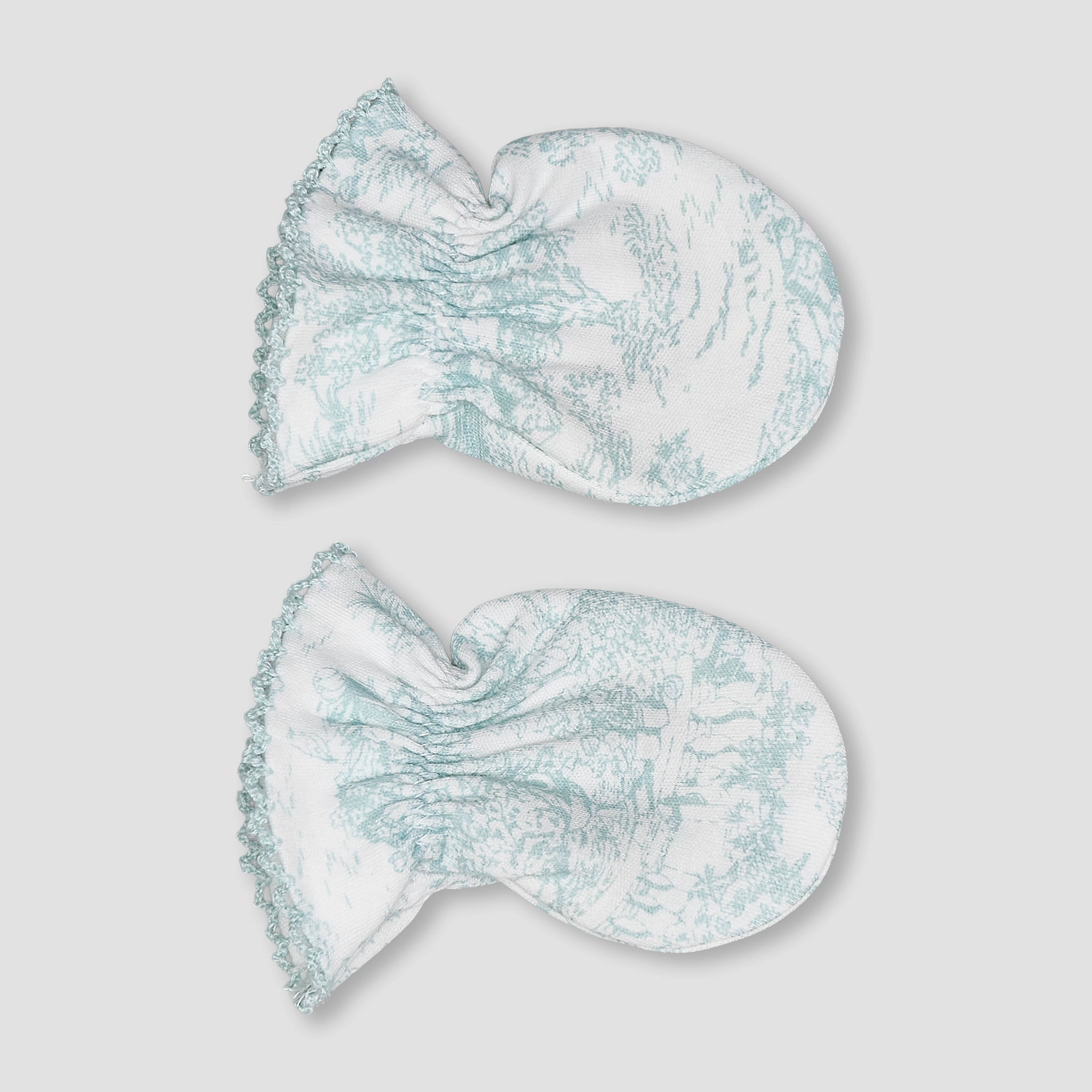 Giggles Mittens with Toile Print, 0-36 Months-baby-girls-accessories-mittens-image-2