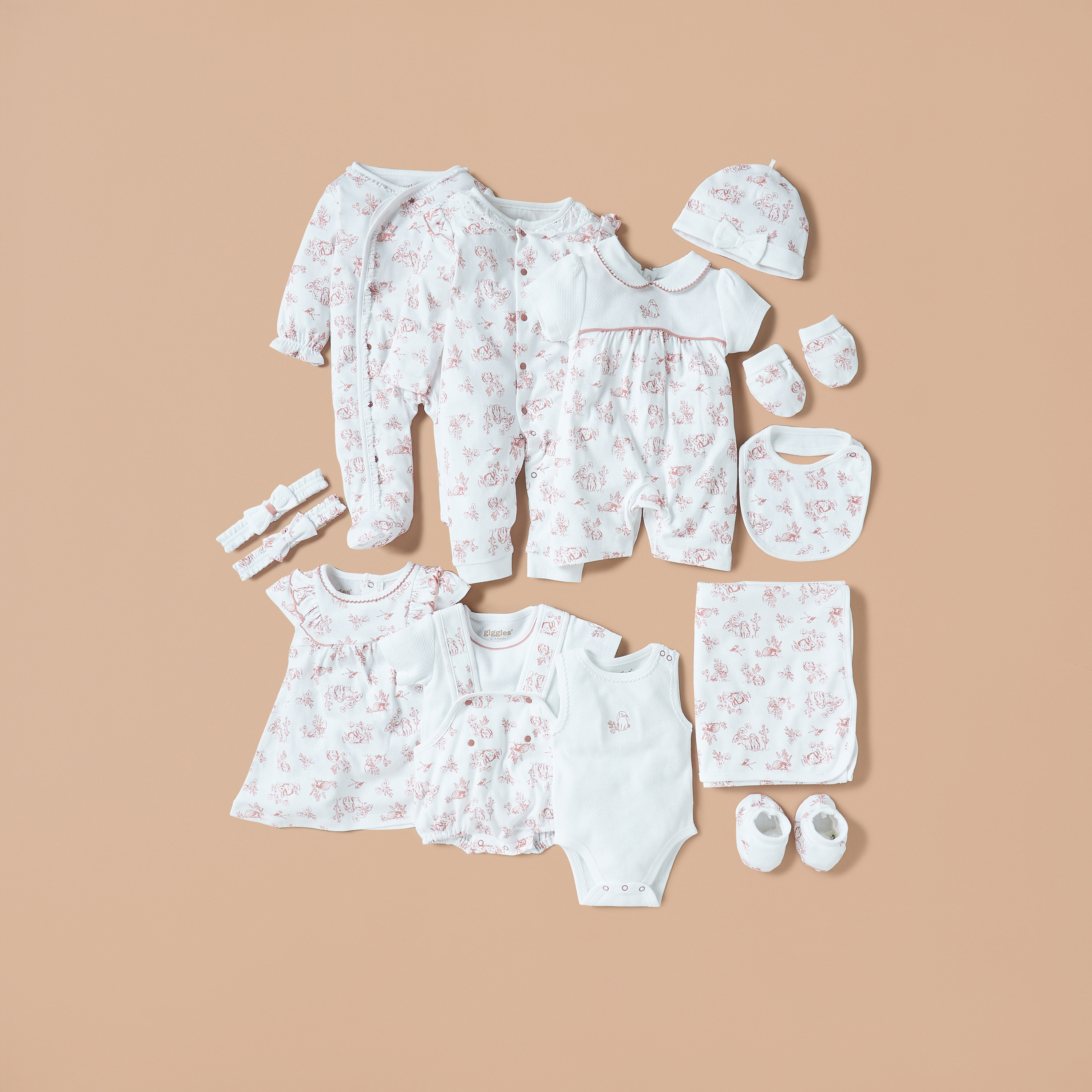أفرول بأكمام قصيرة وطبعات من جيجلز-baby-girls-clothing-rompers-image-5