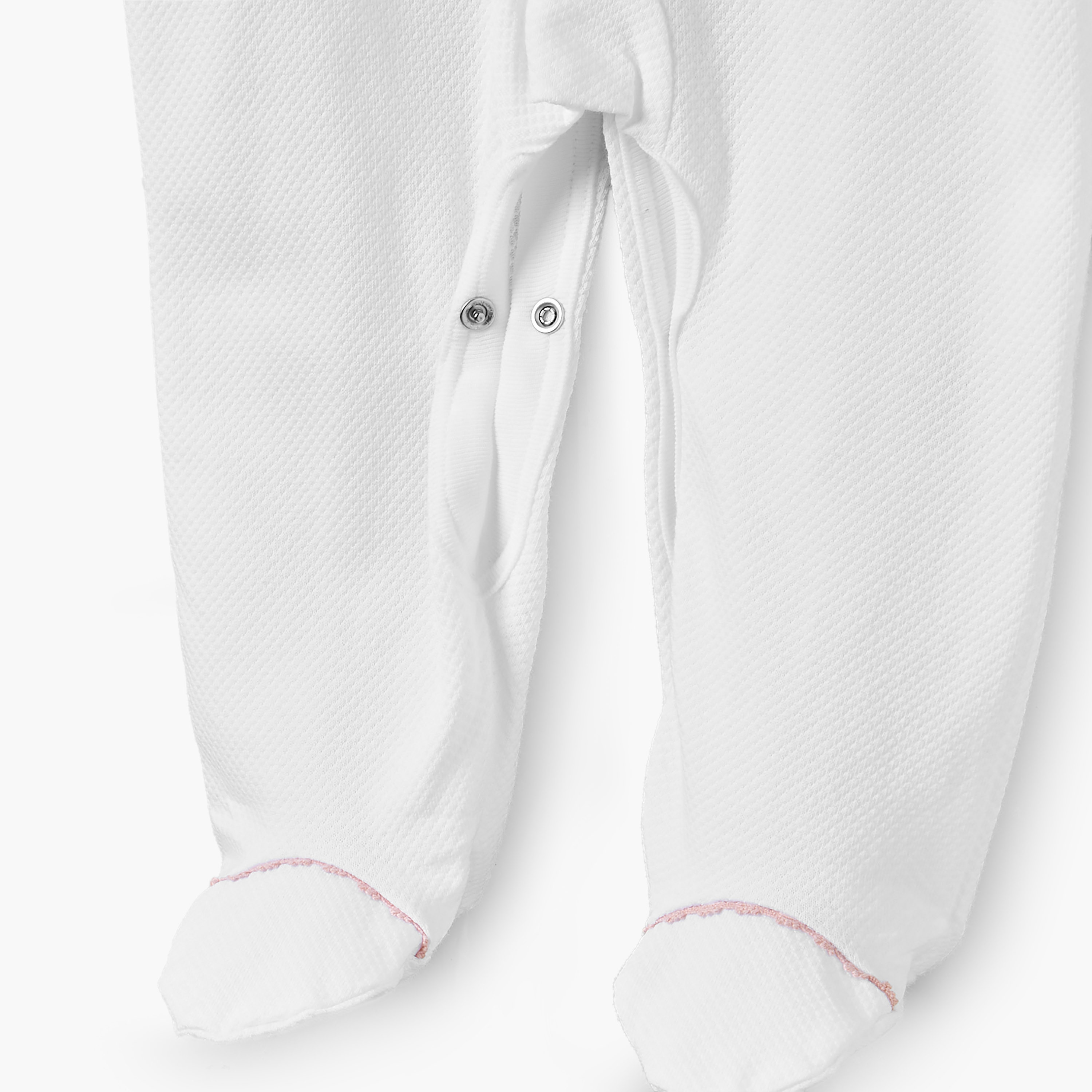 Giggles Embroidered Sleepsuit with Long Sleeves and Button Closure-baby-girls-clothing-nightwear-sleepsuits-image-4