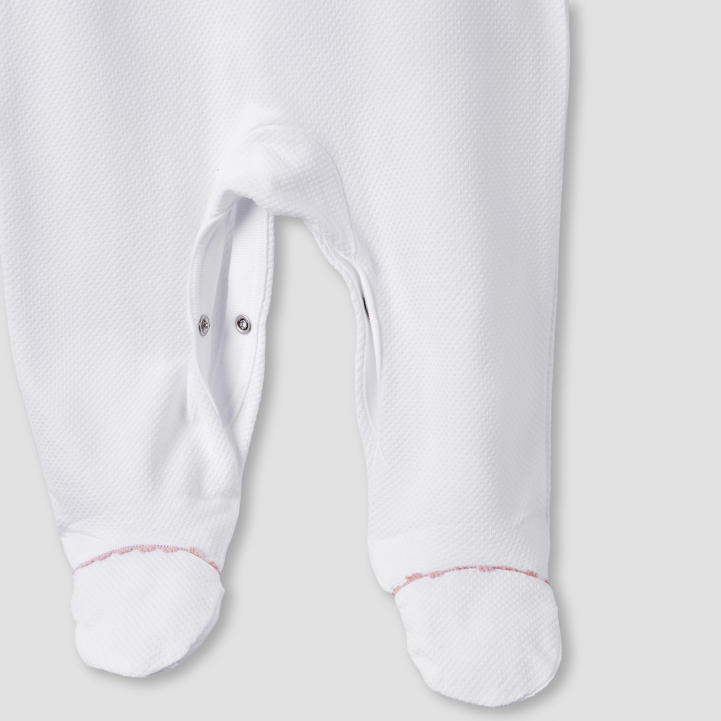 Giggles Embroidered Sleepsuit with Long Sleeves and Button Closure-baby-girls-clothing-nightwear-sleepsuits-image-5