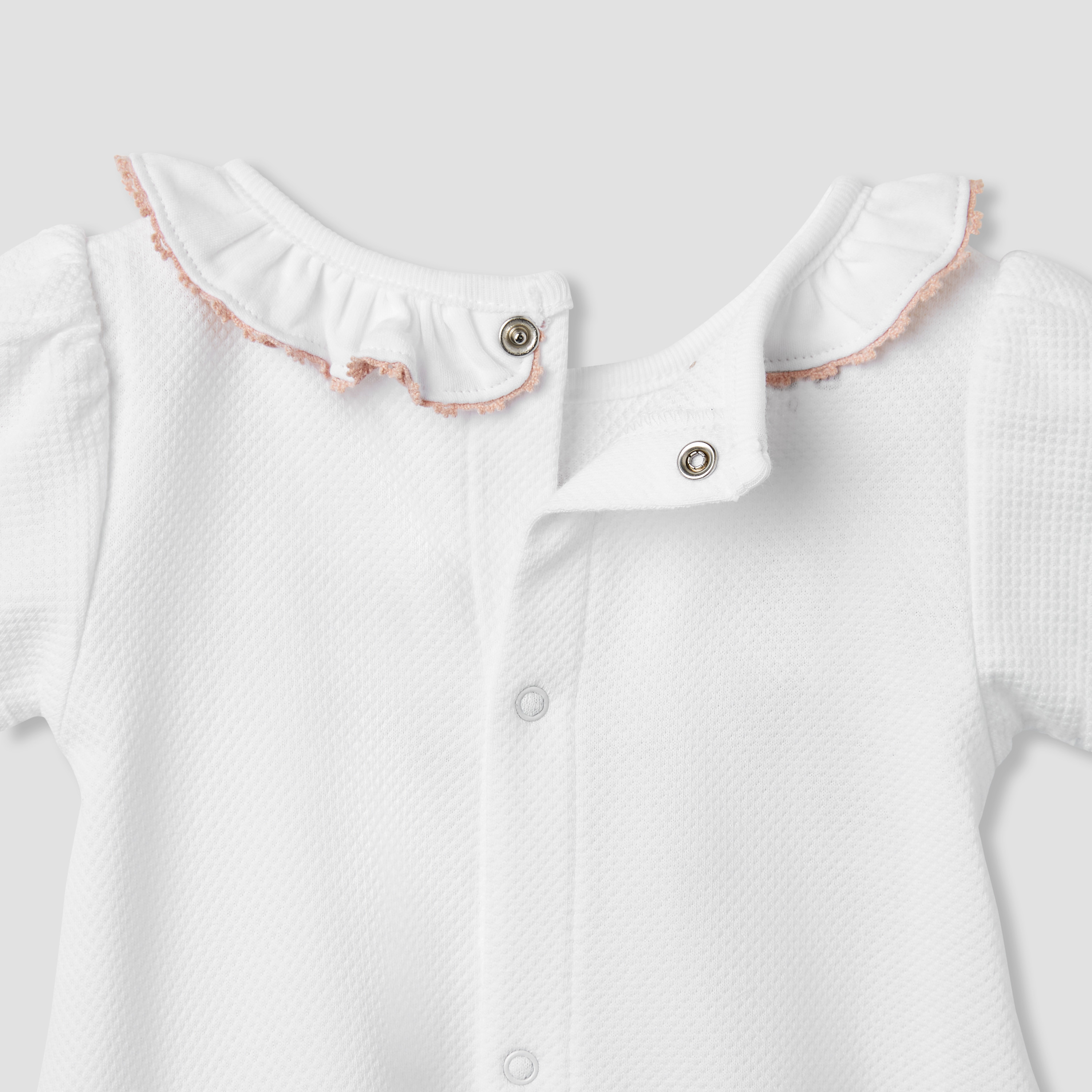 Giggles Embroidered Romper with Short Sleeves-baby-girls-clothing-rompers-image-4