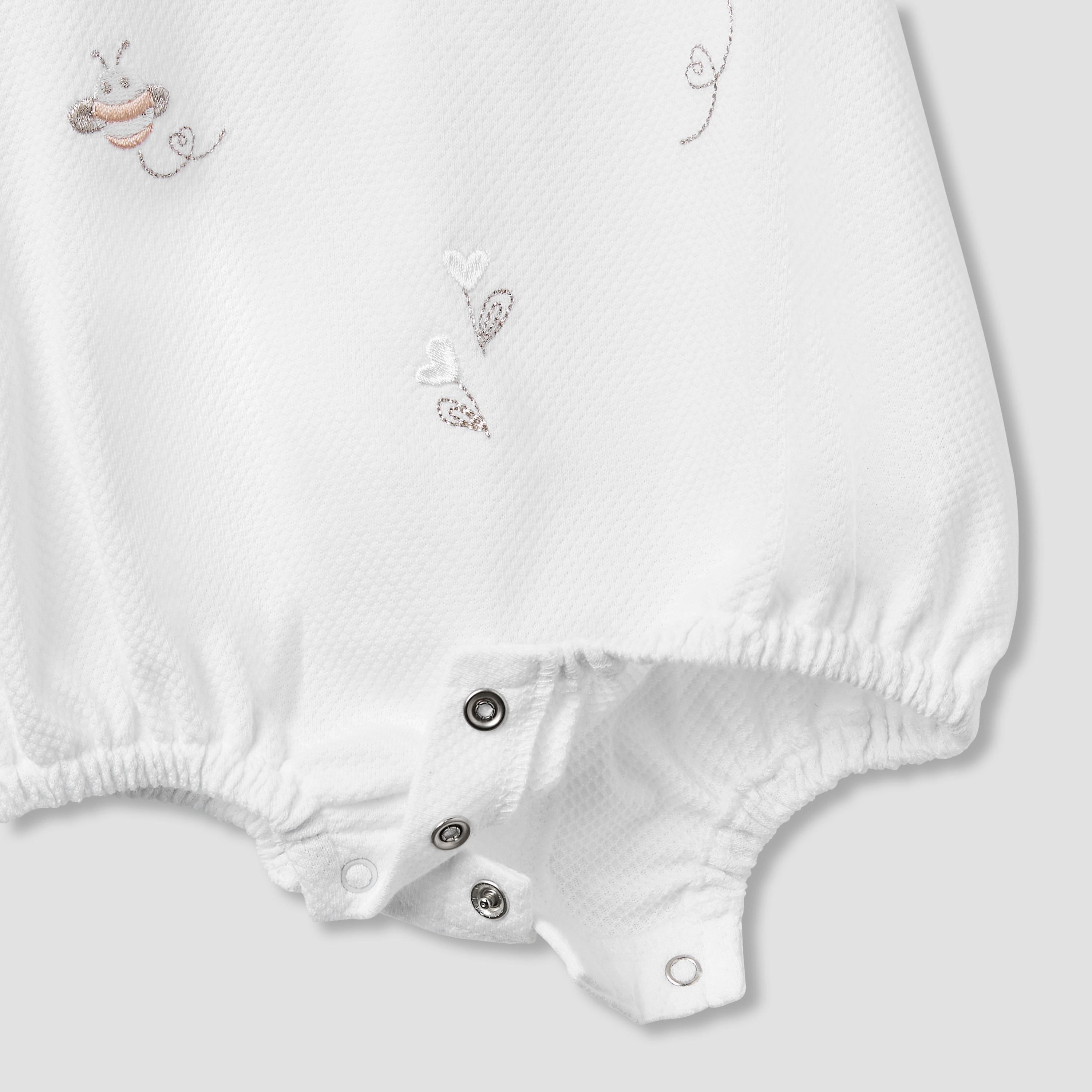 Giggles Embroidered Romper with Short Sleeves-baby-girls-clothing-rompers-image-5