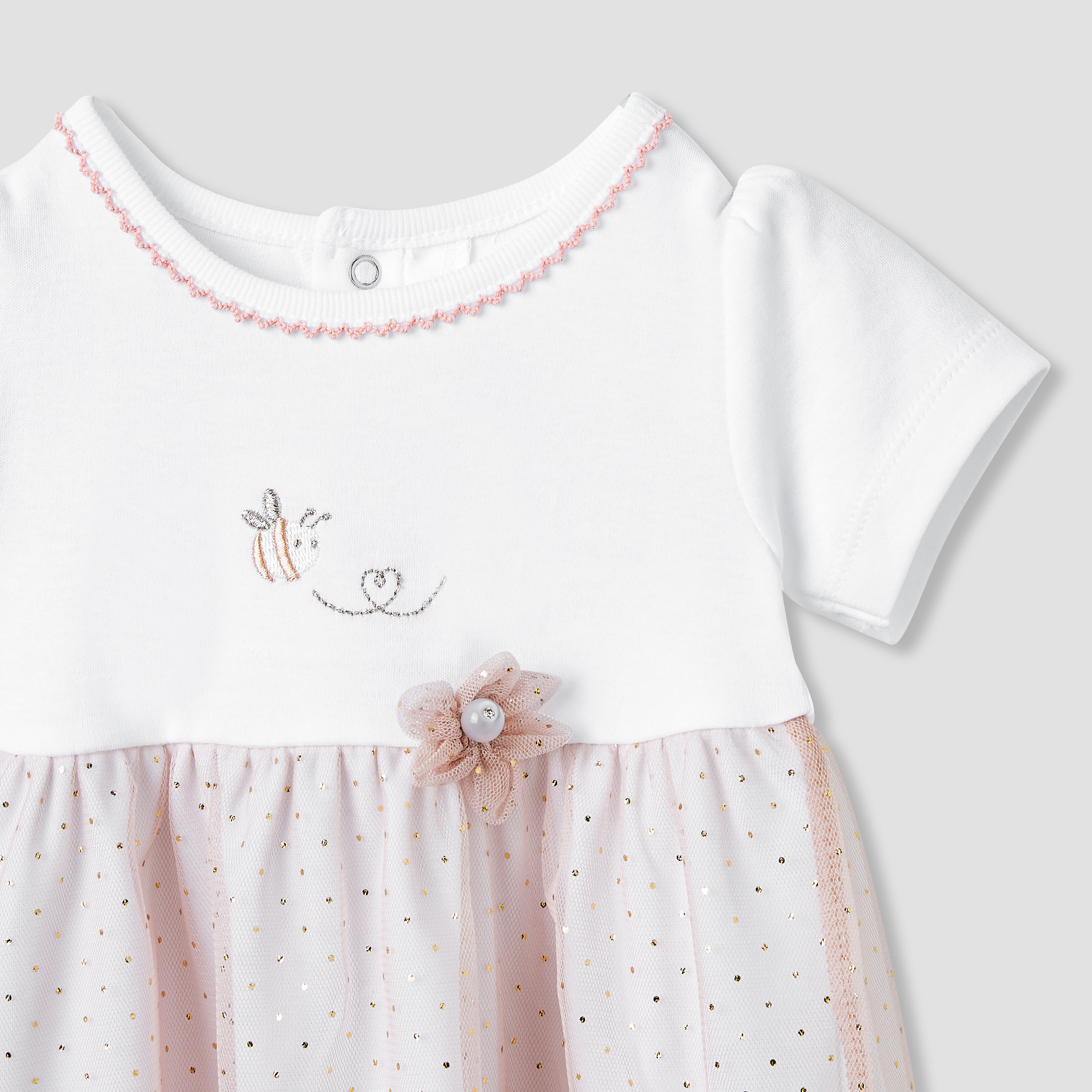 Giggles Printed A-line Dress with Floral Accent-baby-girls-clothing-dressesandjumpsuits-image-3