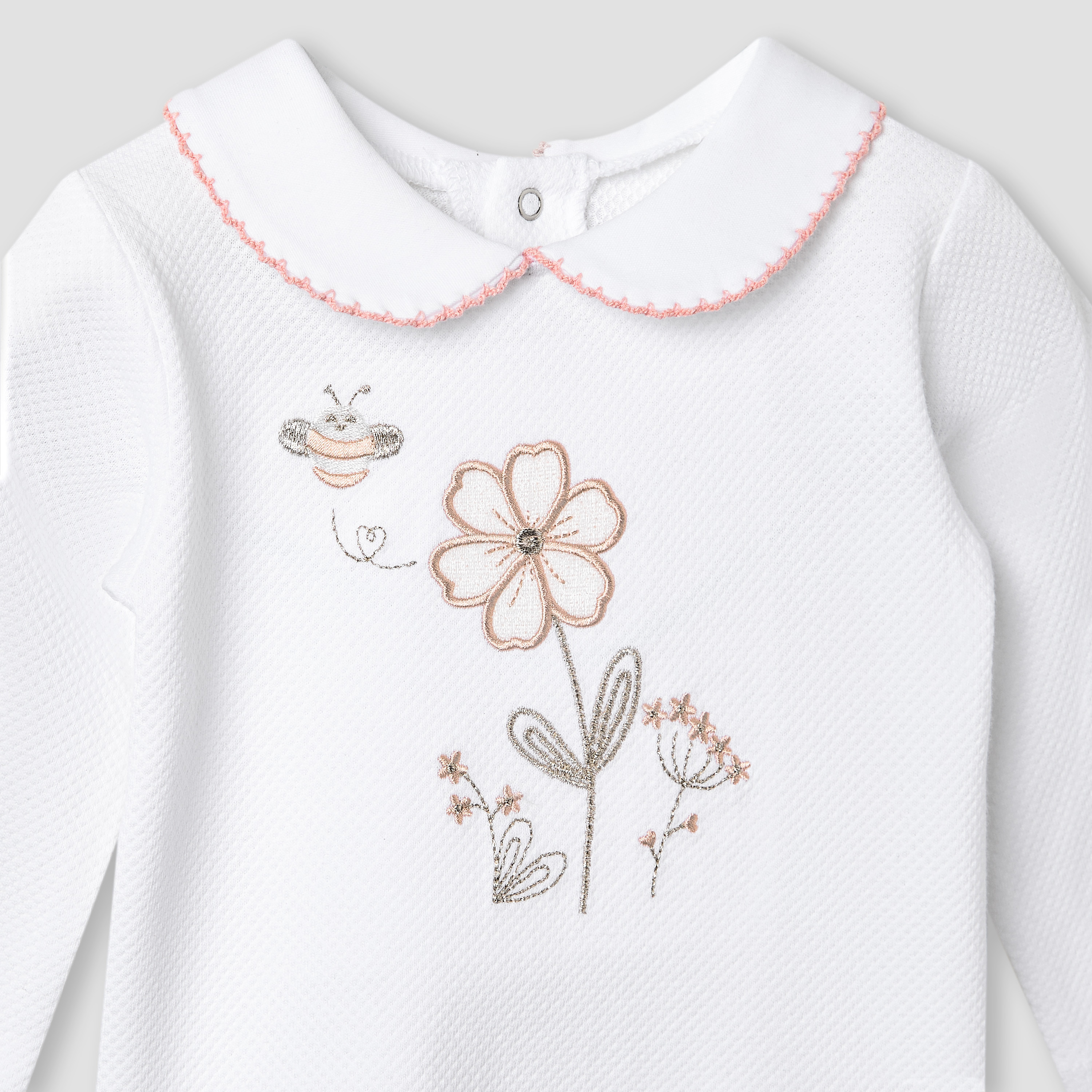 Giggles Embroidered T-shirt and Pyjama Set-baby-girls-clothing-nightwear-pyjamasets-image-4