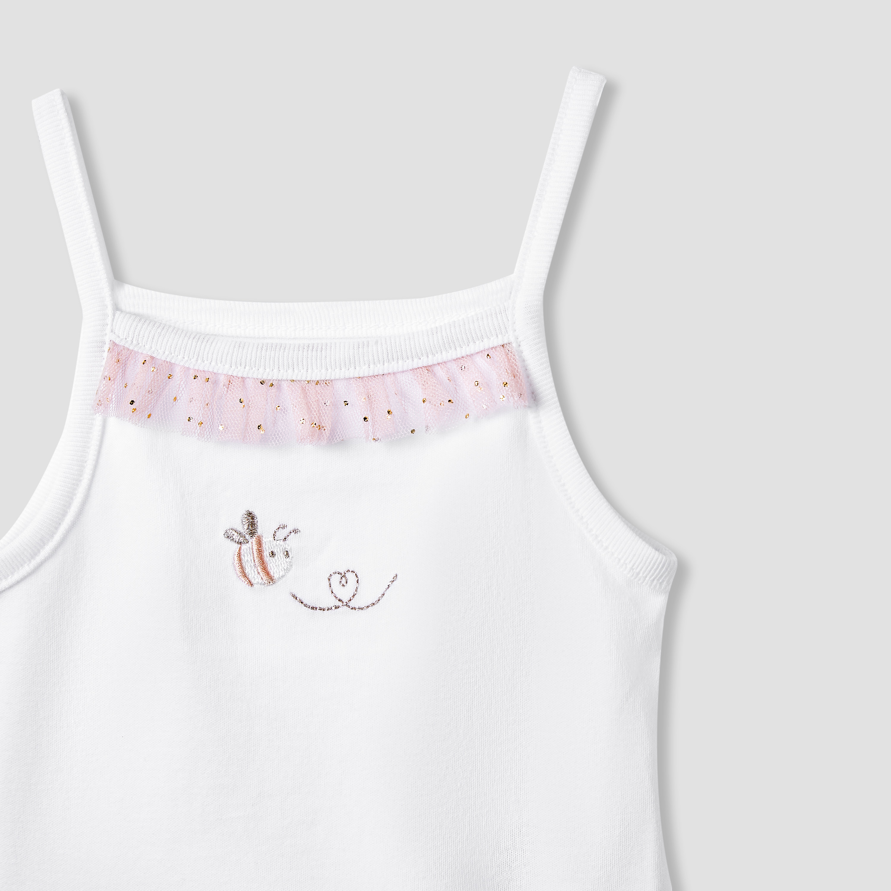 بودي سوت مطرز دون أكمام من جيجلز-baby-girls-clothing-bodysuits-image-3