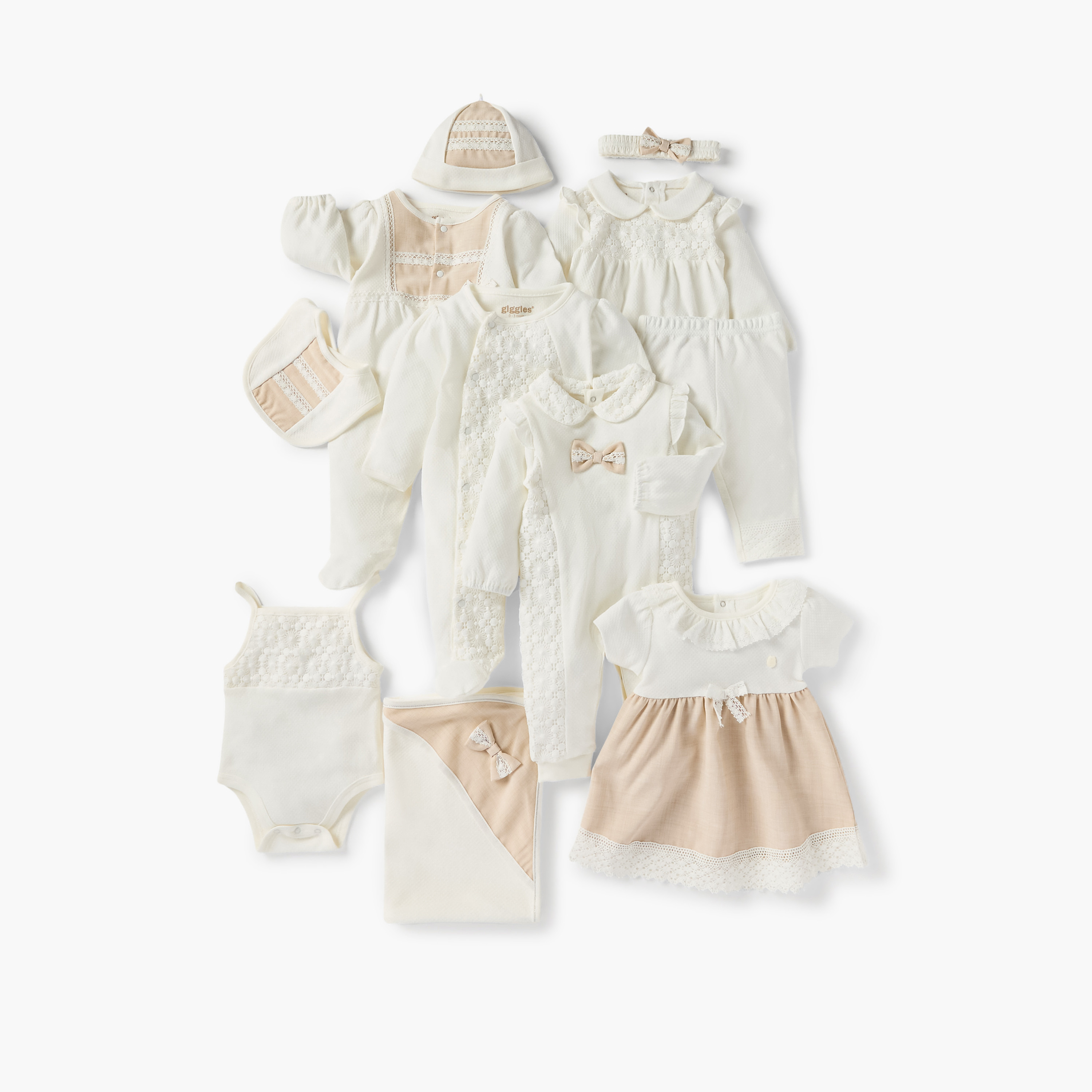 Juniors Lace Detail Closed Feet Sleepsuit with Long Sleeves-baby-girls-clothing-nightwear-sleepsuits-image-5