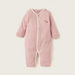 Juniors Solid Sleepsuit with Long Sleeves and Flower Embroidered Detail-Sleepsuits-thumbnail-0