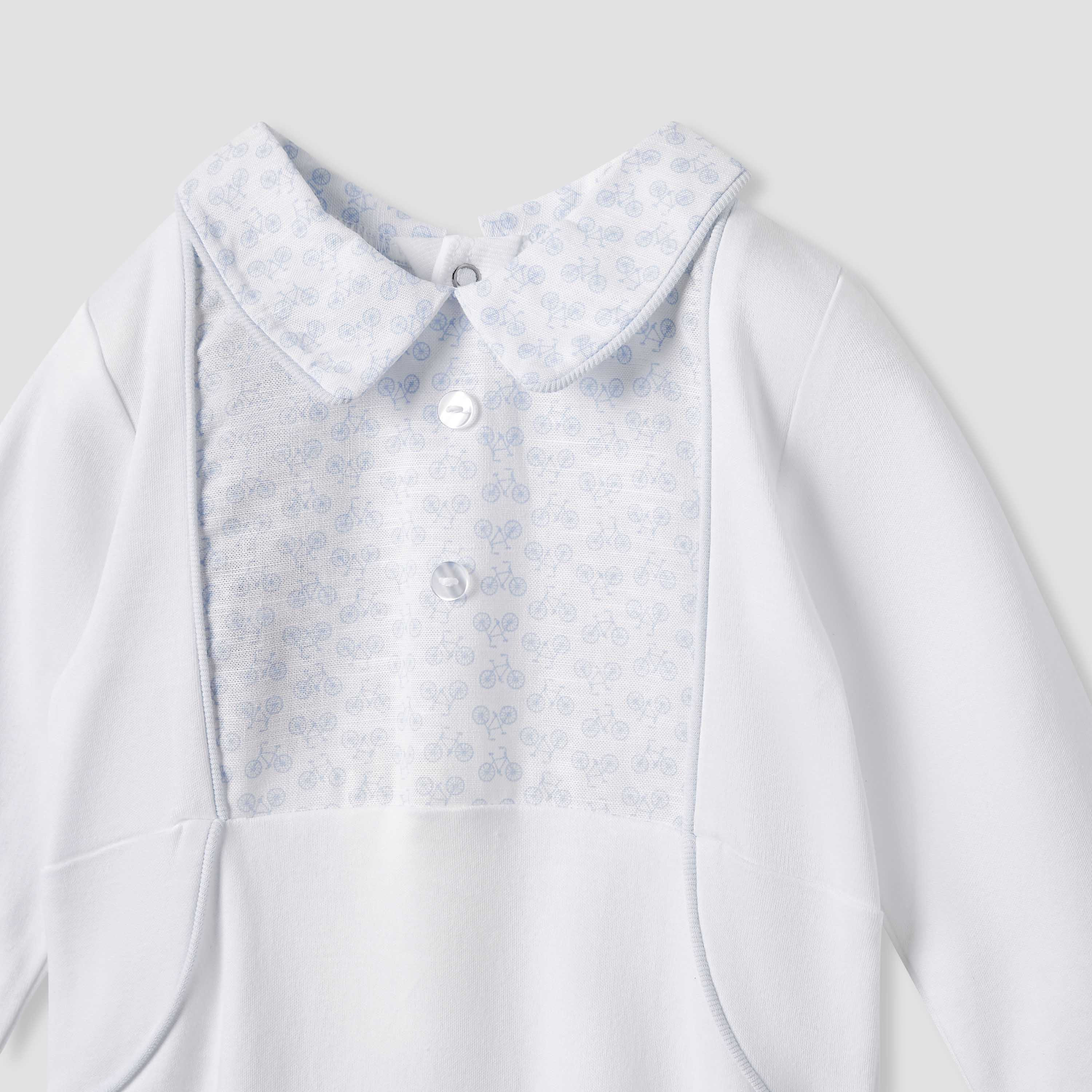 Giggles Printed Sleepsuit with Long Sleeves and Button Closure-baby-boys-clothing-nightwear-sleepsuits-image-3