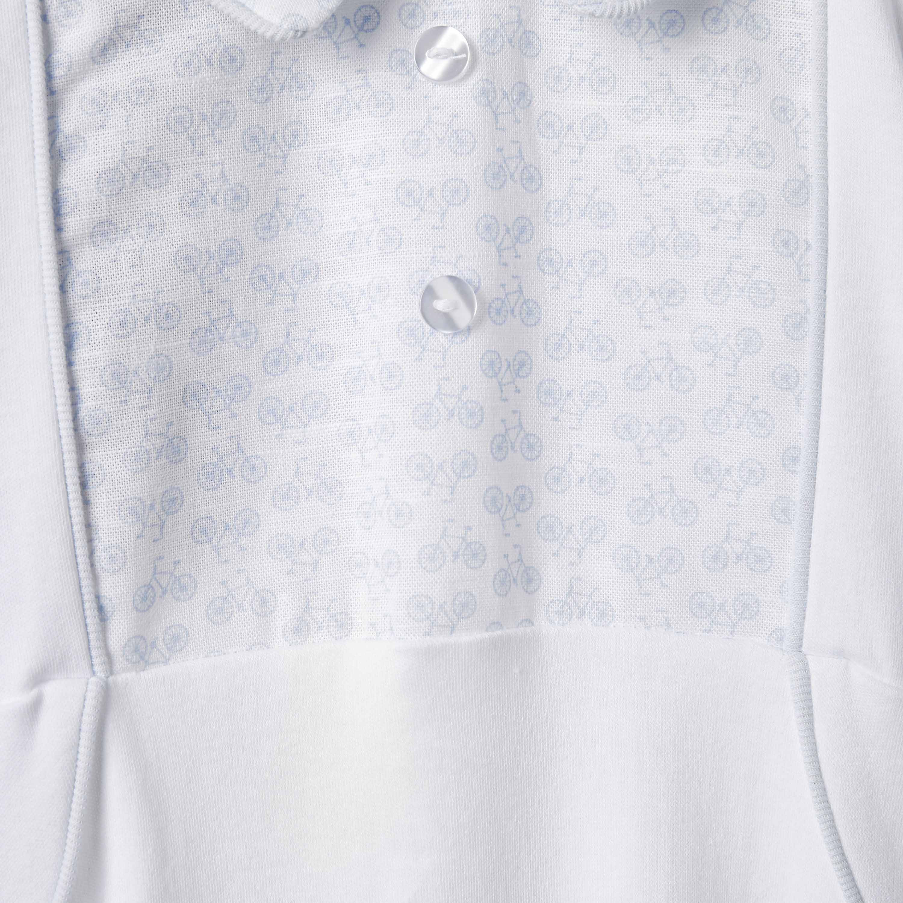 Giggles Printed Sleepsuit with Long Sleeves and Button Closure-baby-boys-clothing-nightwear-sleepsuits-image-6