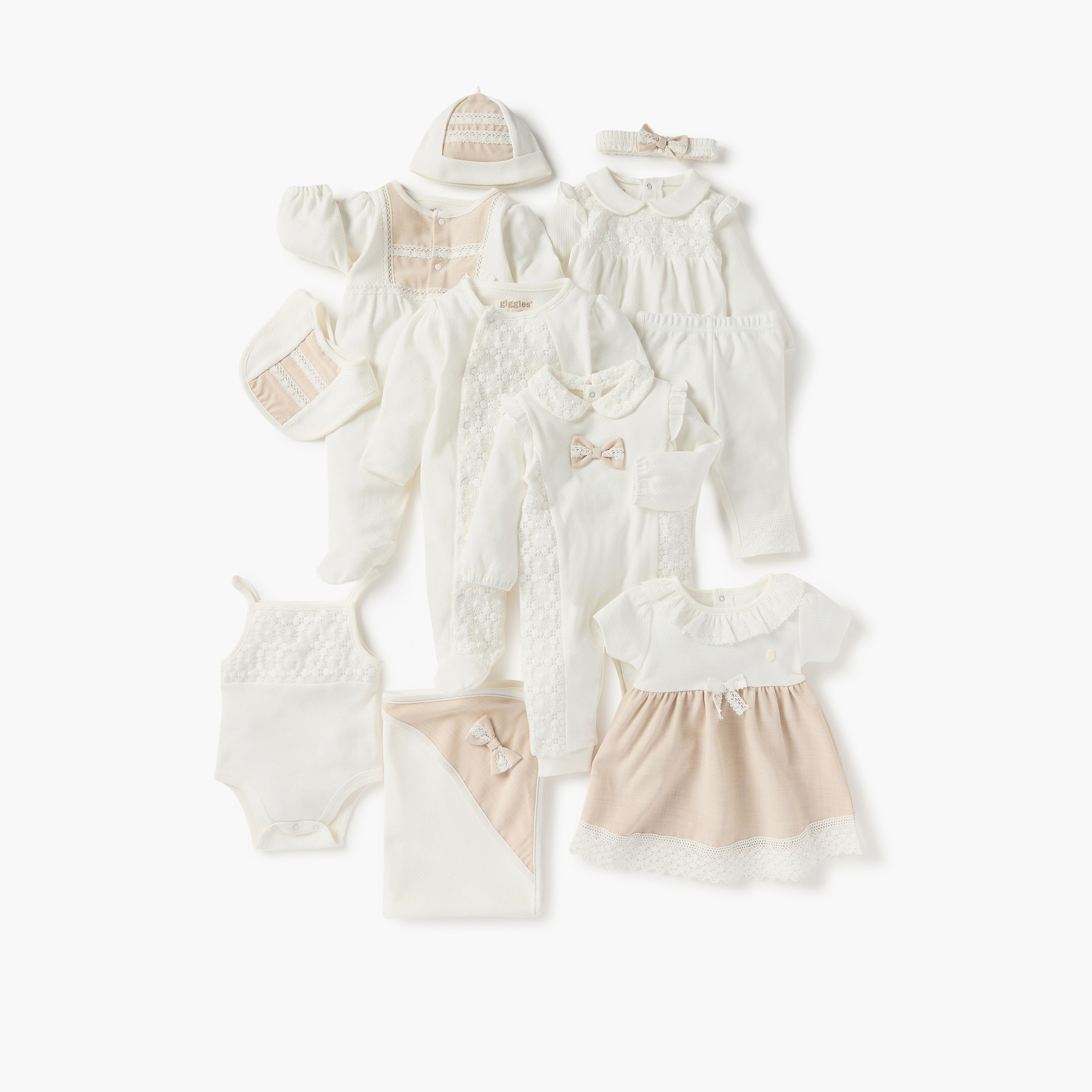 Giggles Lace Detail Bib with Snap Button Closure-baby-feeding-bibs-image-5