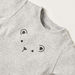 Juniors Embroidered T-shirt with Short Sleeves and Snap Button Closure-T Shirts-thumbnail-1