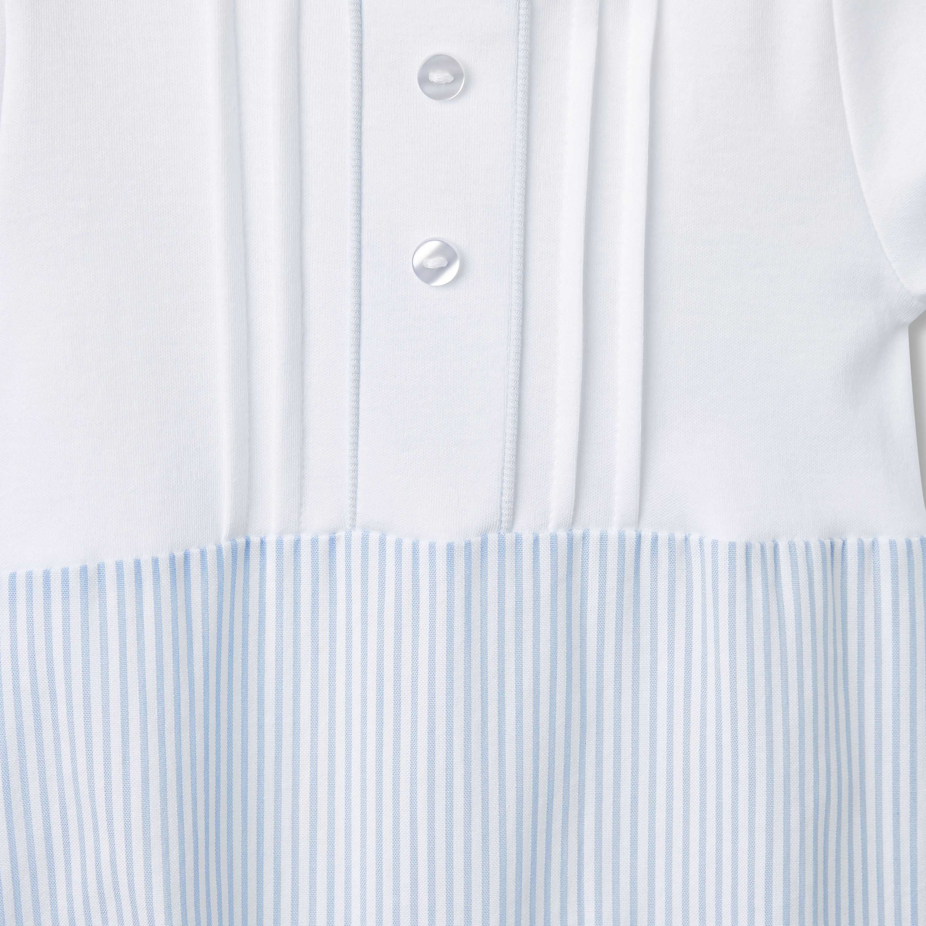 Giggles Striped Sleepsuit with Long Sleeves and Button Closure-baby-boys-clothing-nightwear-sleepsuits-image-5