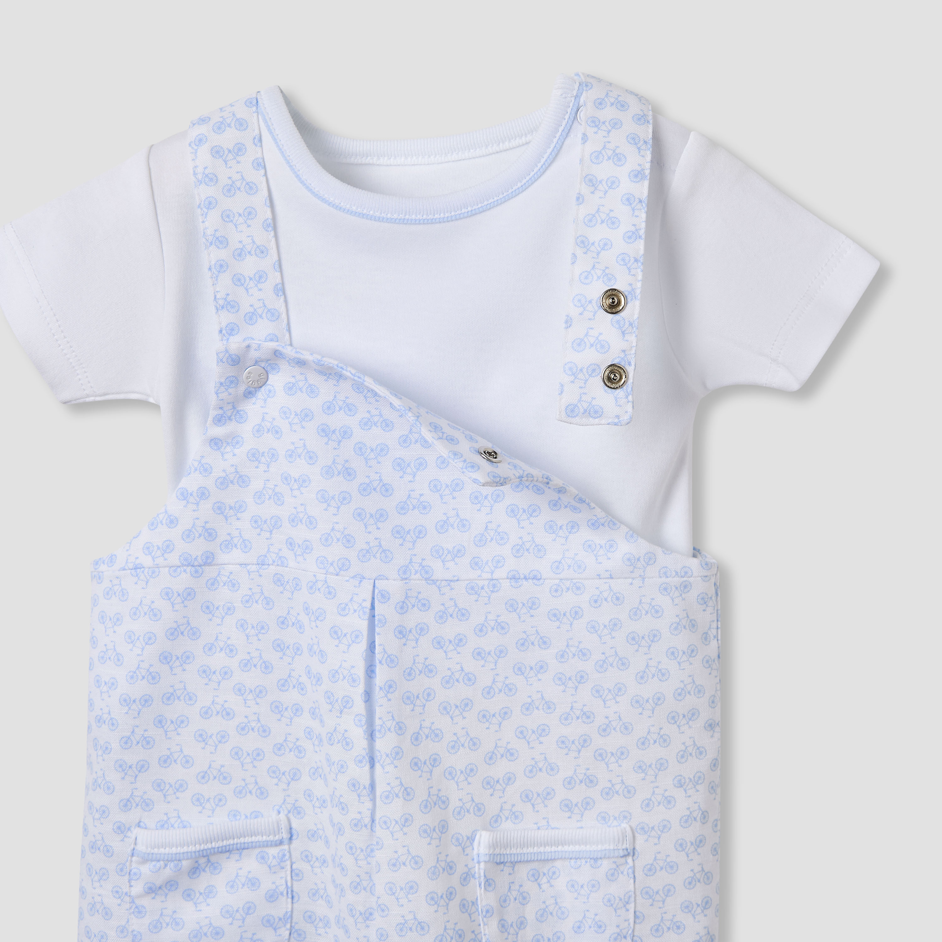 طقم تيشيرت ودنغري بطبعات من جيجلز-baby-boys-clothing-setsandcoords-image-5