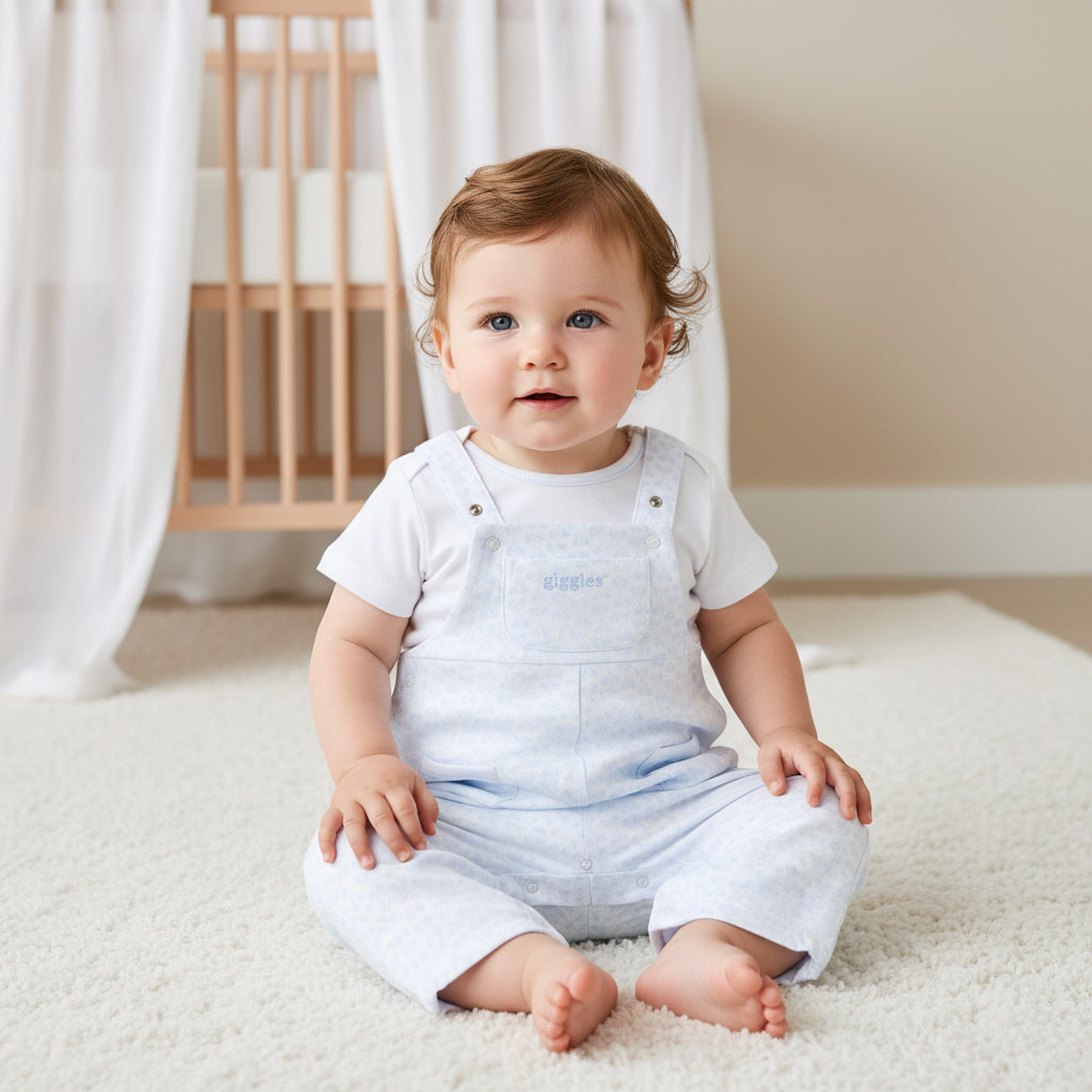 طقم تيشيرت ودنغري بطبعات من جيجلز-baby-boys-clothing-setsandcoords-image-7