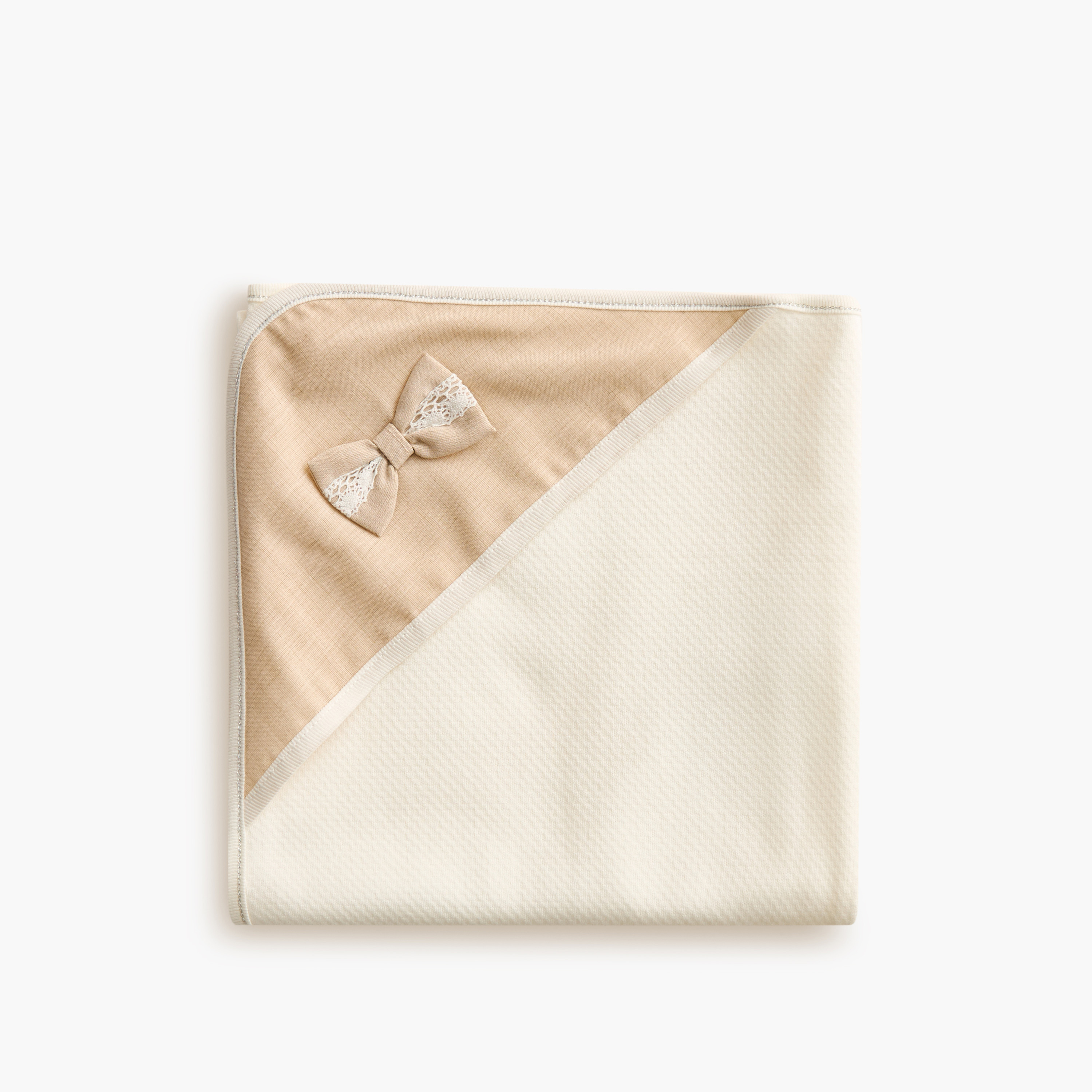 Giggles Textured Hooded Receiving Blanket - 70x70 cm-baby-nursery-blanketsandswaddles-receivingblankets-image-3