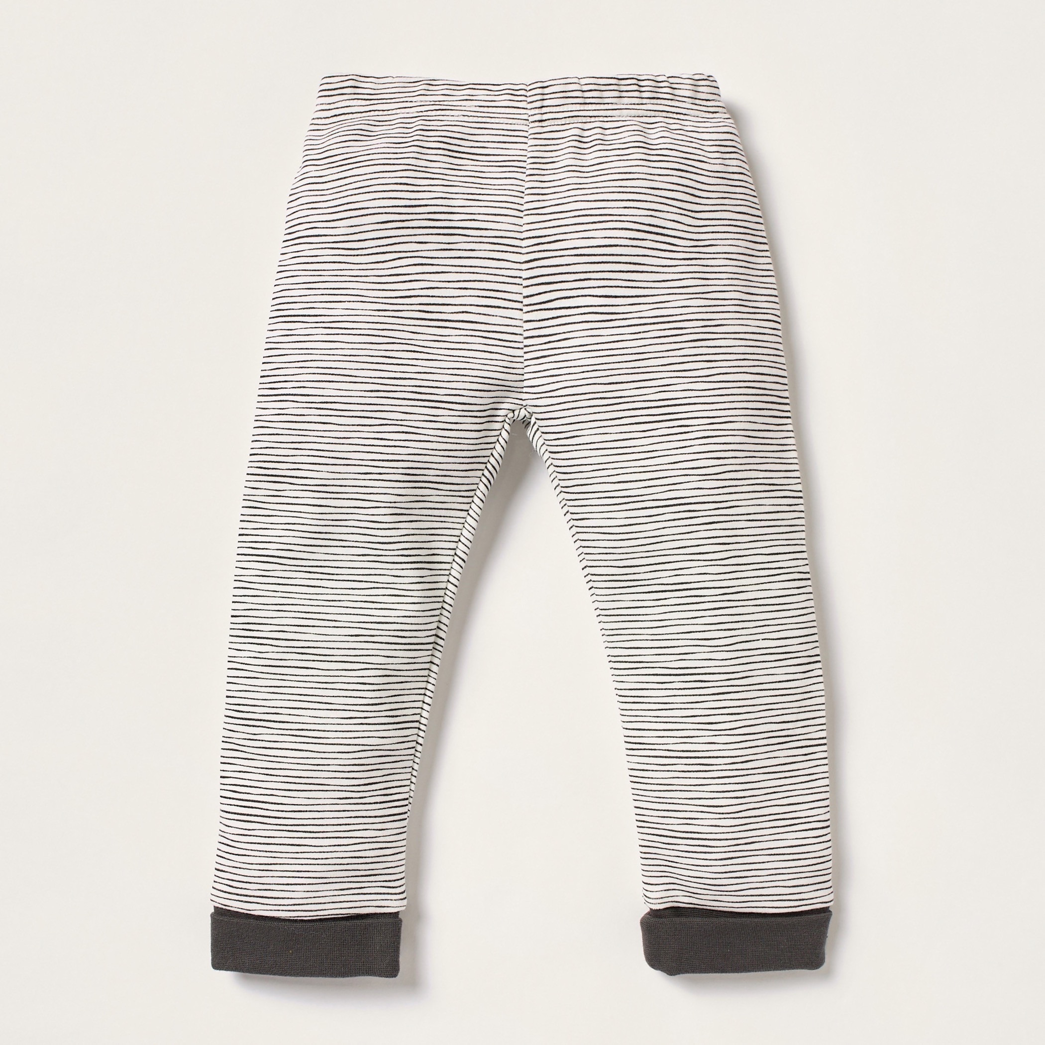 Juniors Striped Pyjama with Elasticated Waistband-baby-boys-clothing-bottoms-trousers-image-1