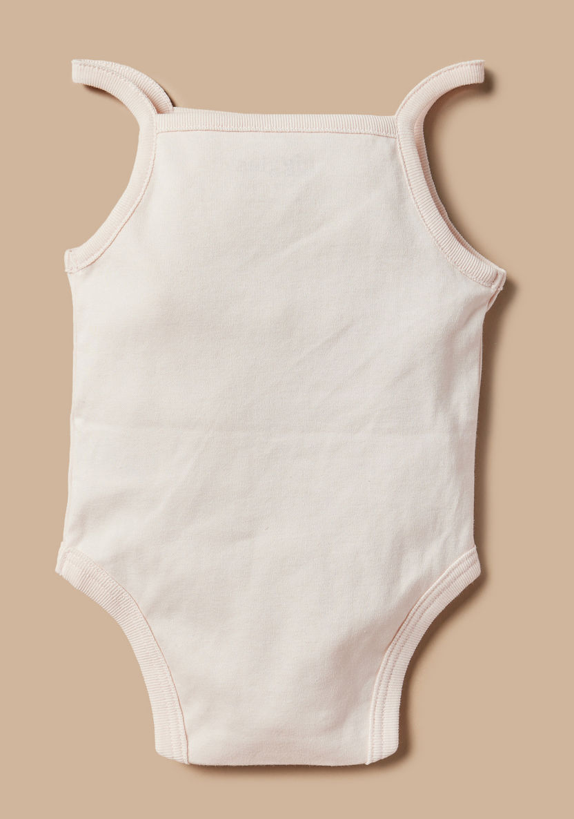 Giggles Lace Textured Sleeveless Bodysuit with Straps-Bodysuits-image-3