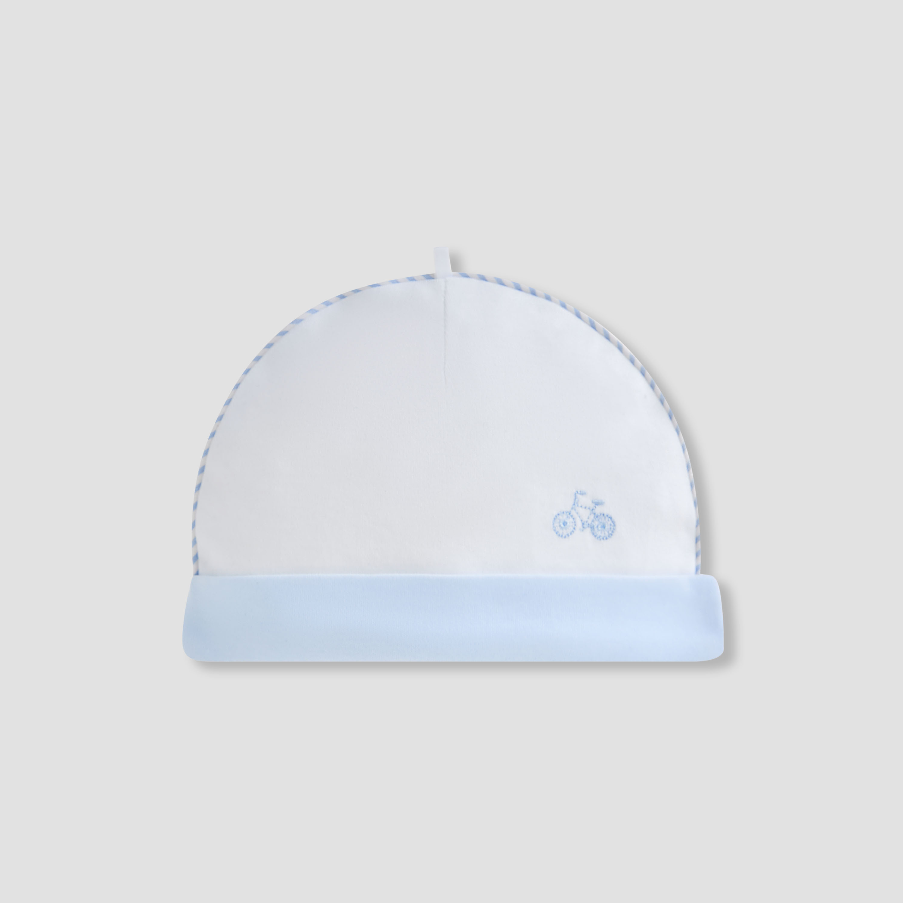 Giggles Bicycle Embroidered Beanie Cap-baby-boys-accessories-caps-image-1