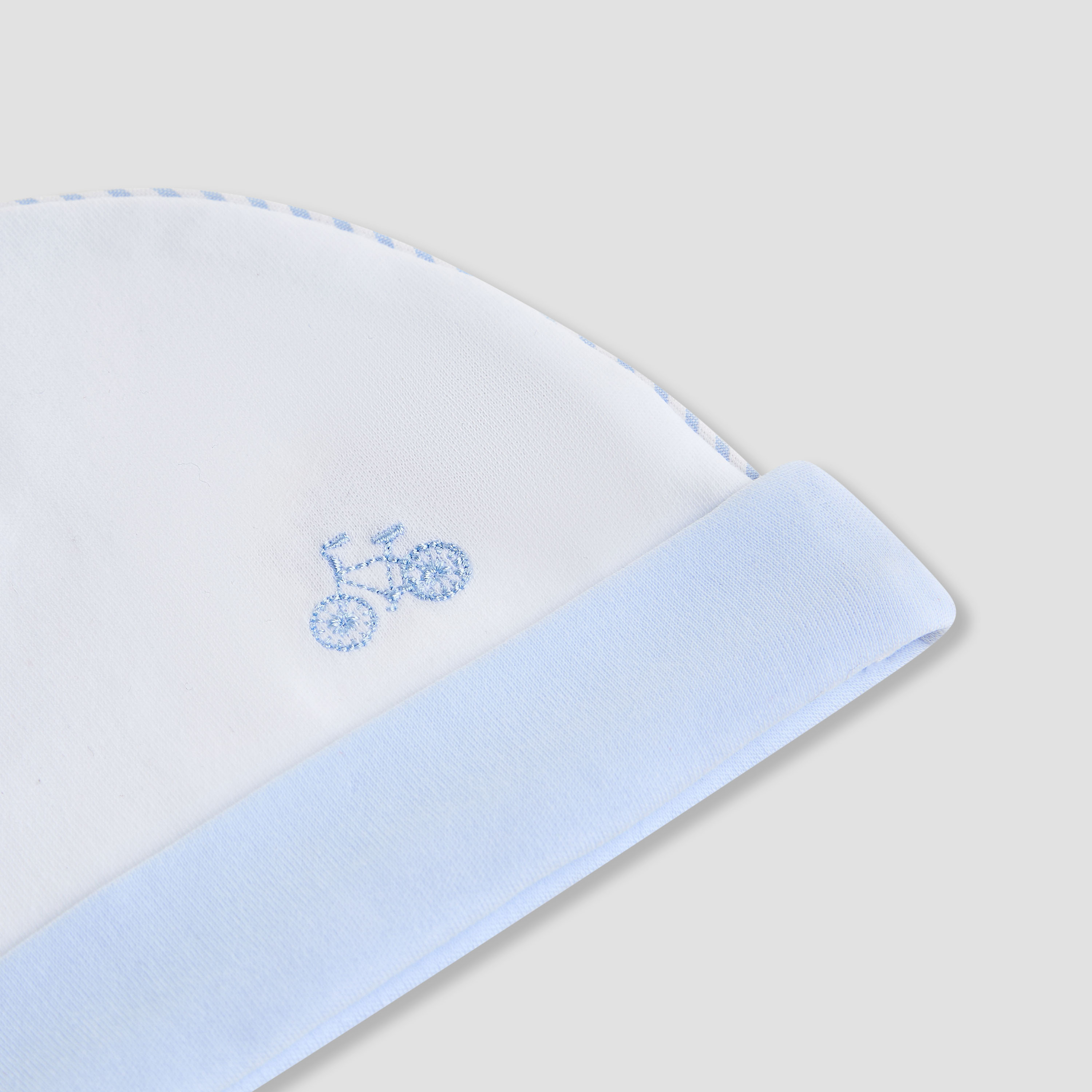 Giggles Bicycle Embroidered Beanie Cap-baby-boys-accessories-caps-image-4