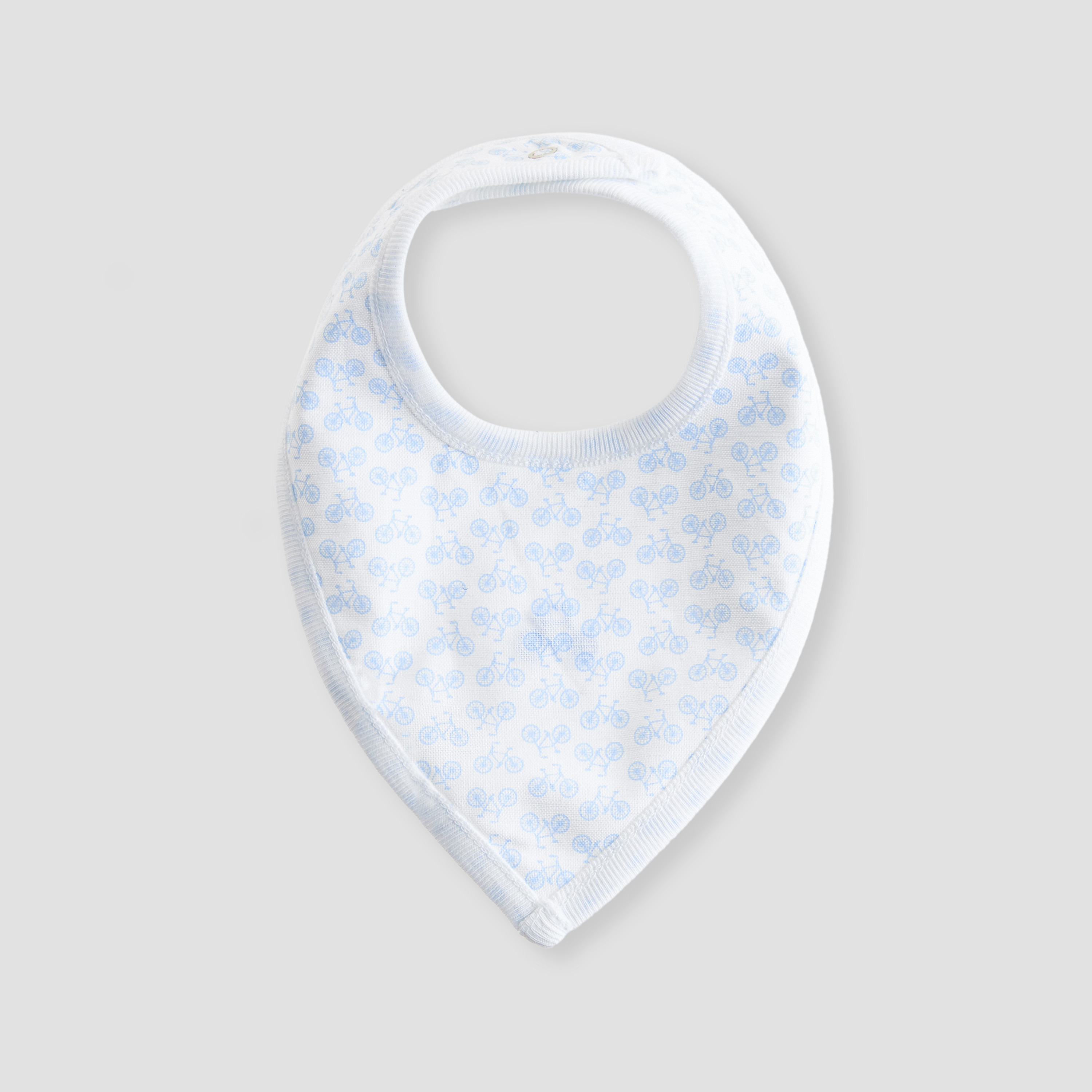 مريلة مطرزة بزر إغلاق من جيجلز-baby-feeding-bibs-image-2